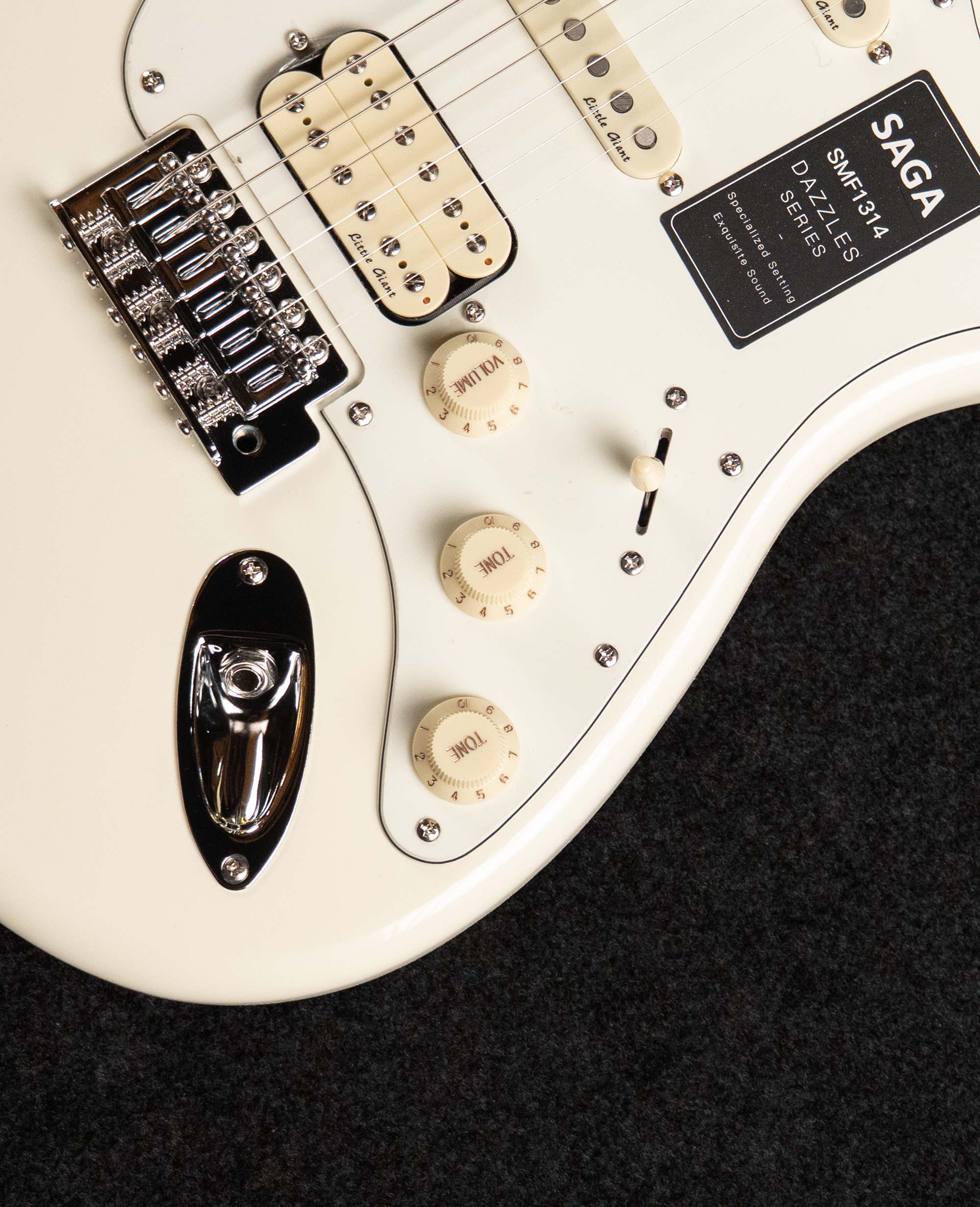 Электрогитара Saga SMF1314HWH - купить в "Гитарном Клубе"