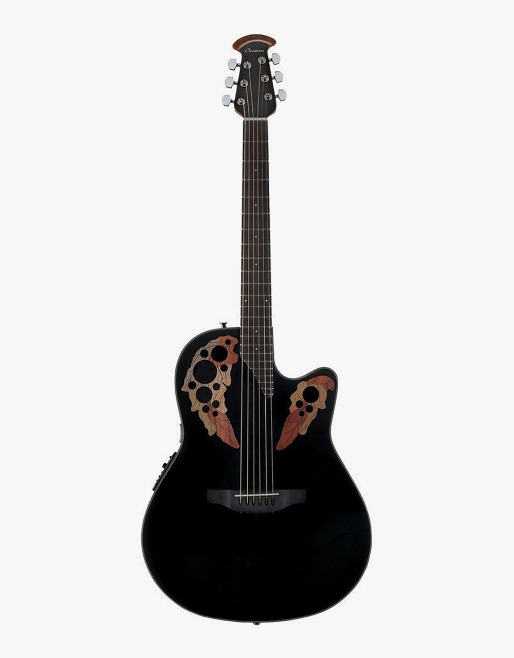 Электроакустическая гитара Ovation CE44-5 Celebrity Elite Mid Cutaway Black - купить в "Гитарном Клубе"