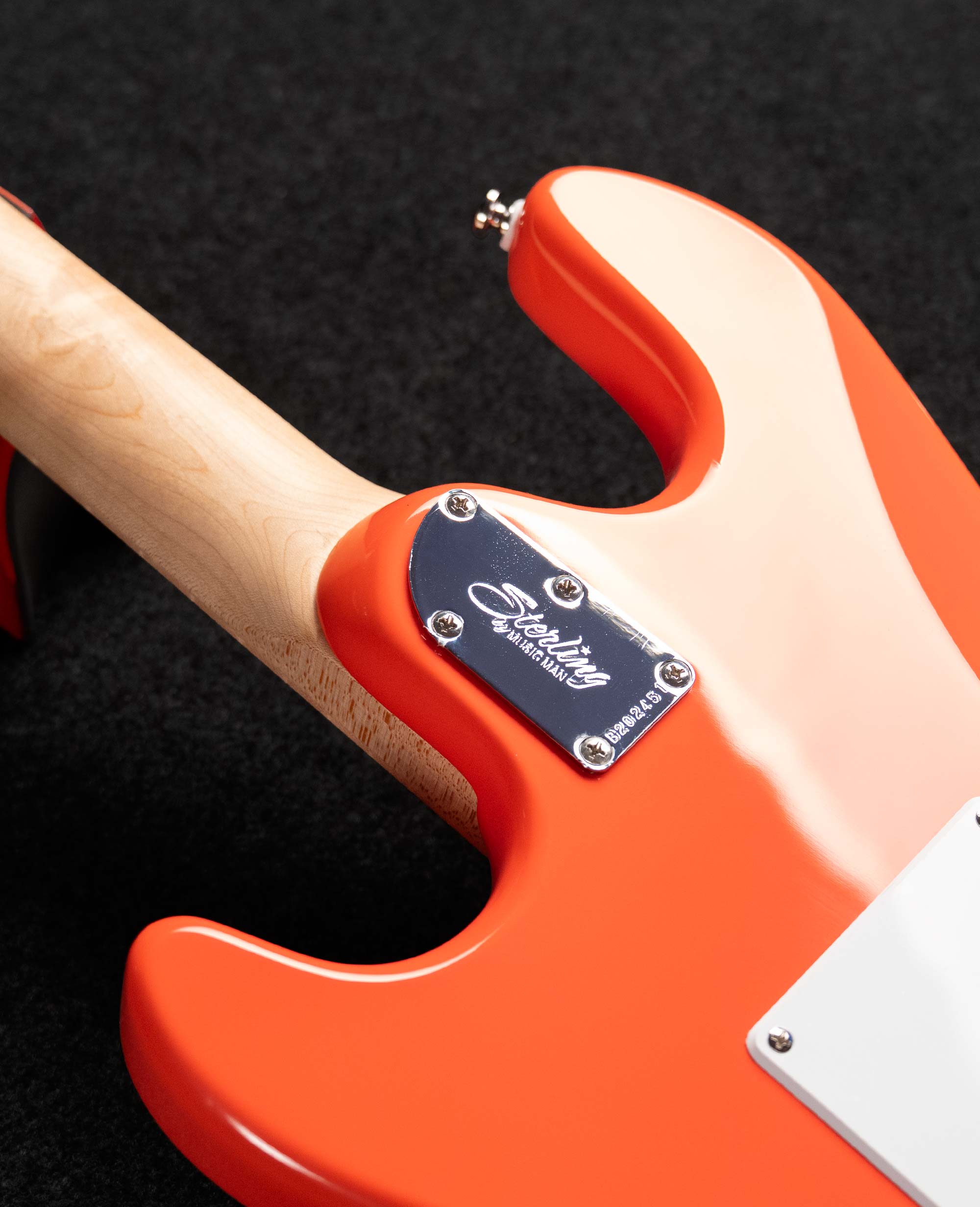 Электрогитара Sterling Cutlass SSS Fiesta Red - купить в "Гитарном Клубе"