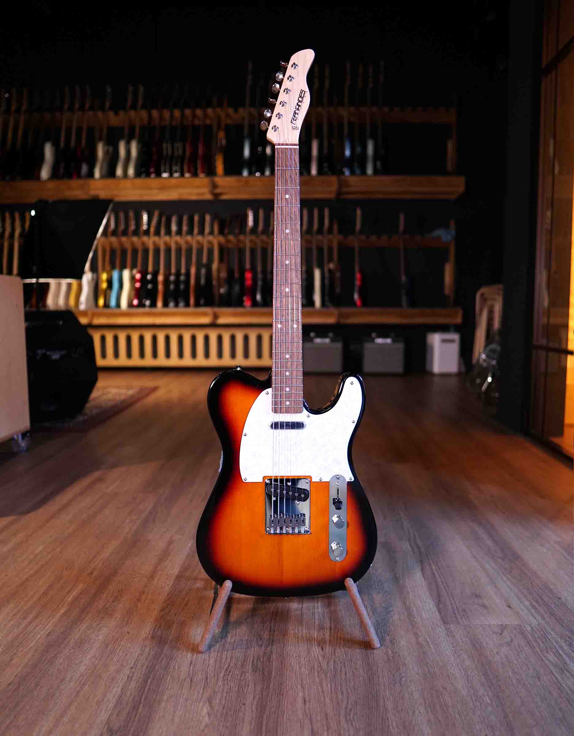 Электрогитара Fernandes TE-1Z Sunburst - купить в "Гитарном Клубе"