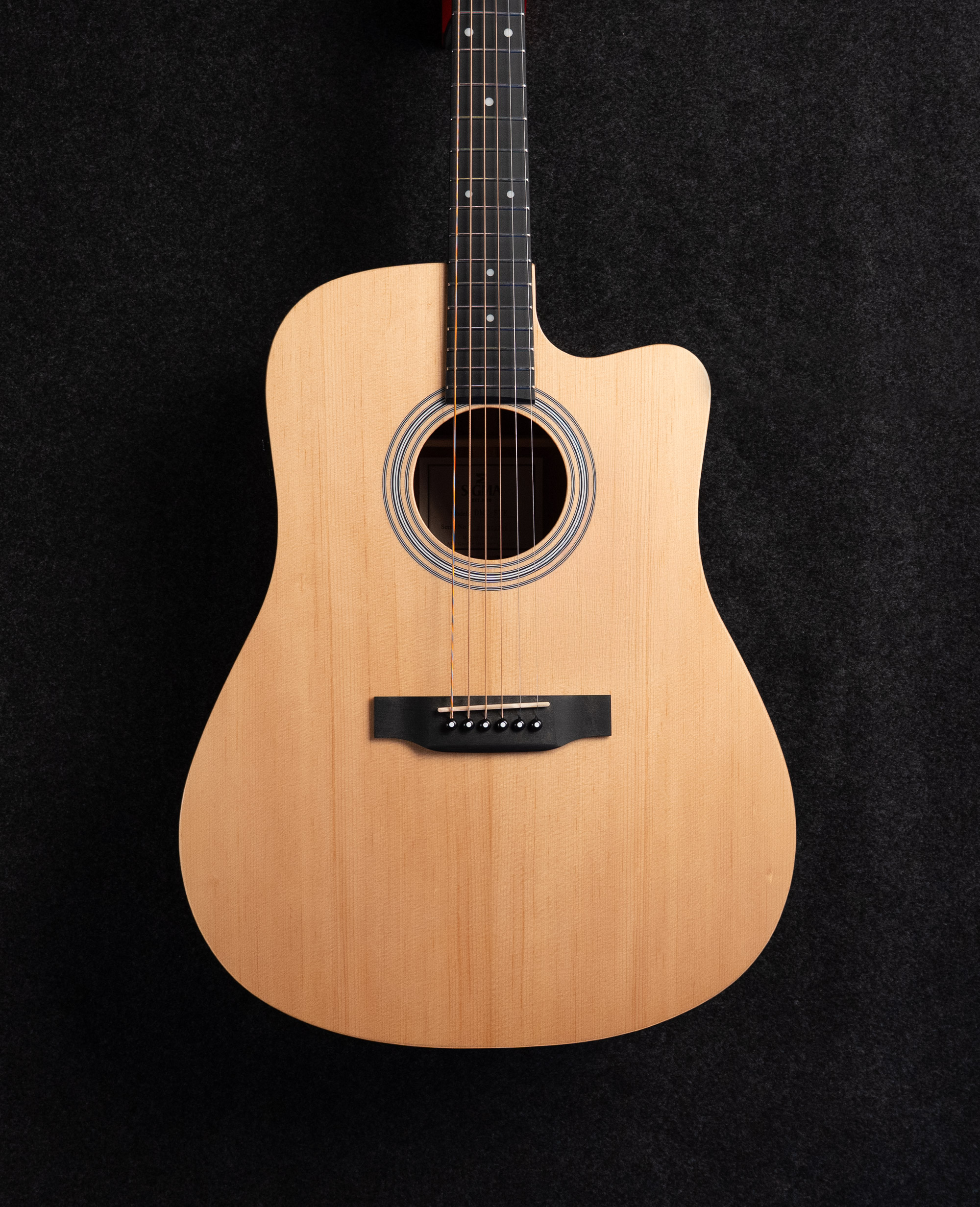 Электроакустическая гитара Sigma DMC-STE - купить в "Гитарном Клубе"