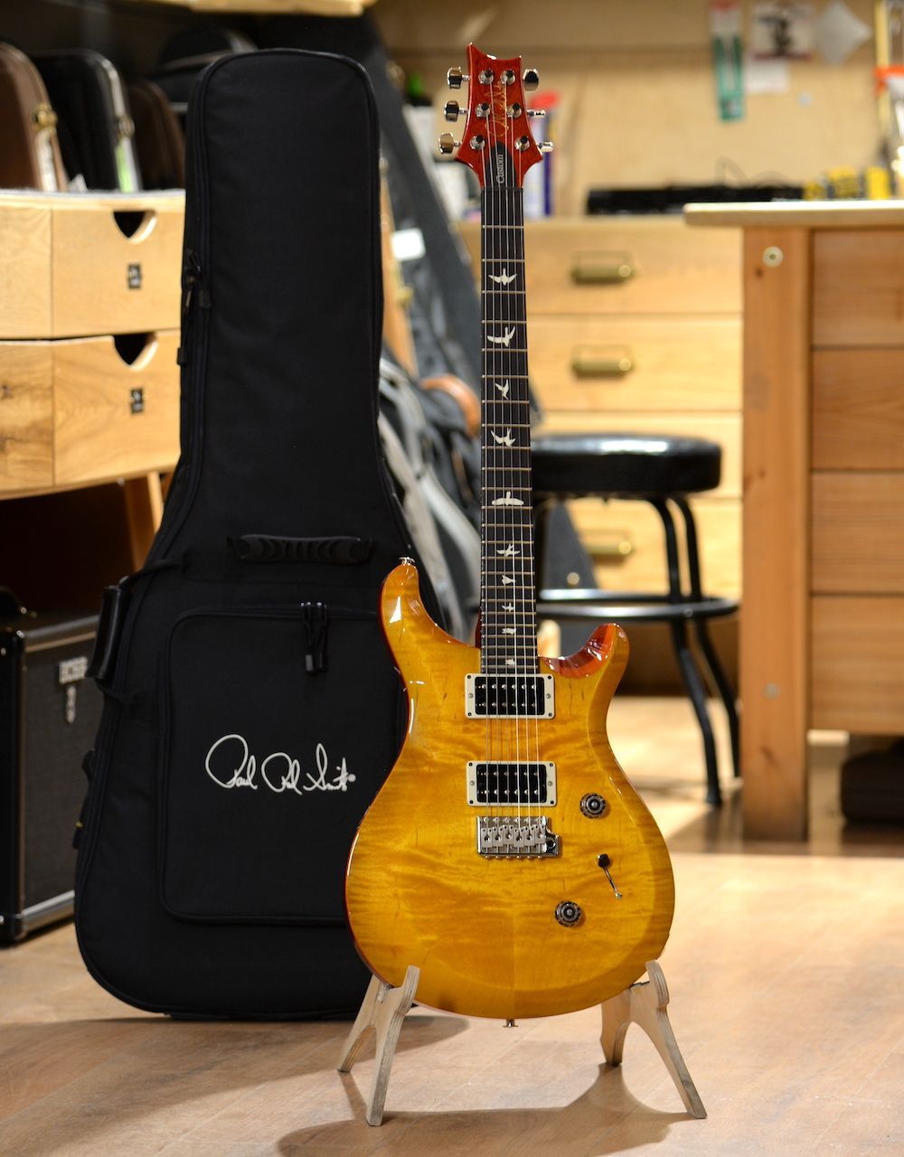 Электрогитара PRS S2 CUSTOM 24 MCCARTY SUNBURST - купить в "Гитарном Клубе"