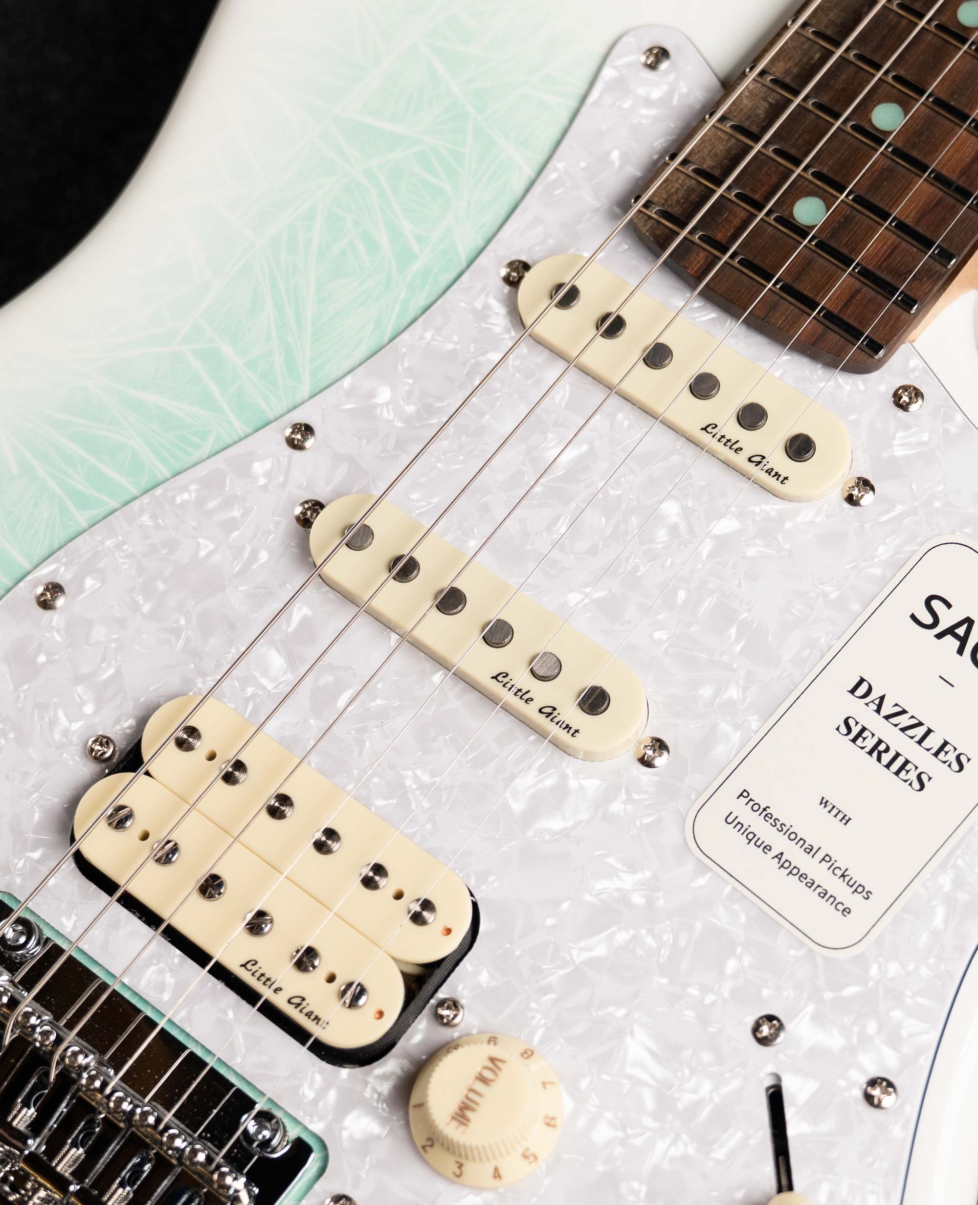 Электрогитара Saga Celestial Blue - купить в "Гитарном Клубе"