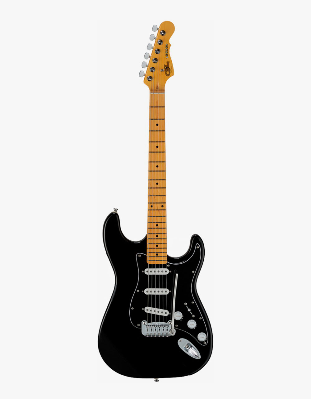 Электрогитара G&L Tribute Legacy HB Gloss Black MP - купить в "Гитарном Клубе"