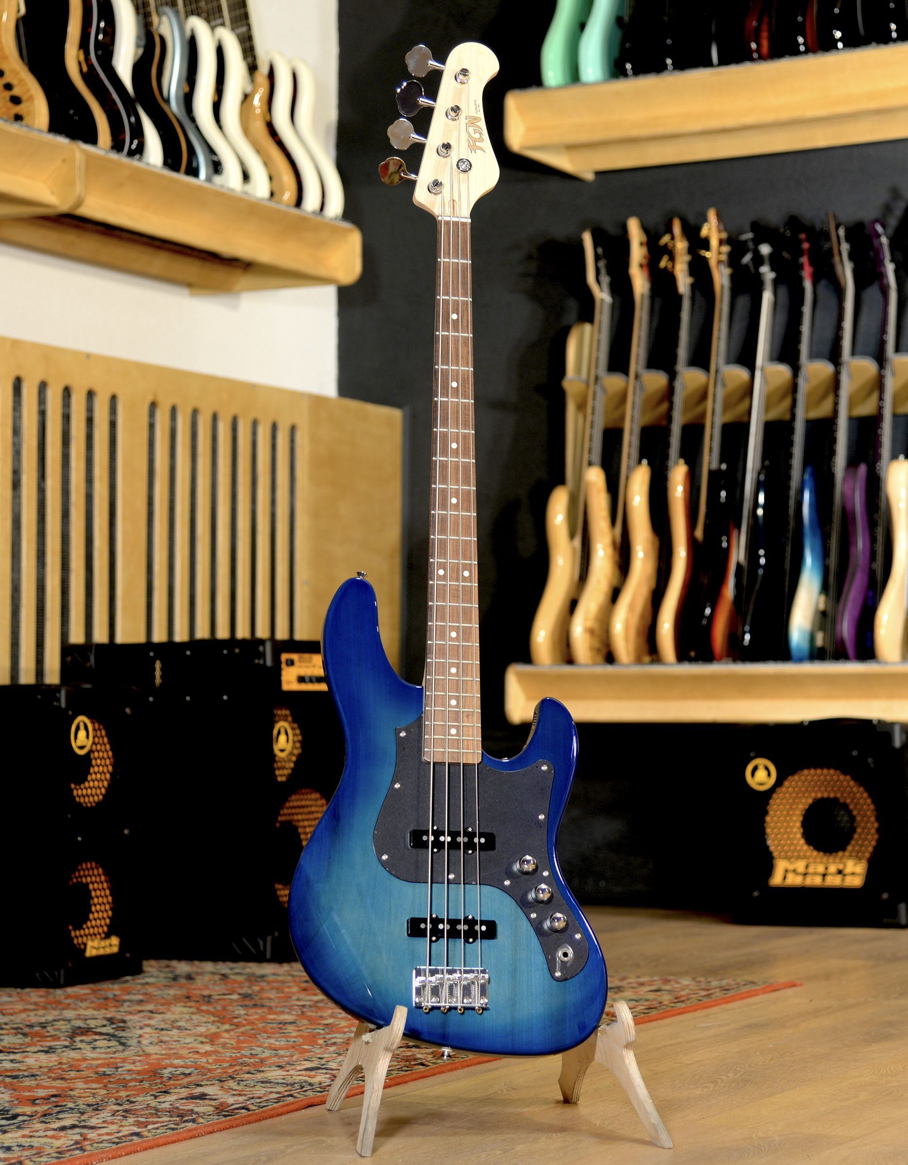 Бас-гитара FGN Boundary Mighty Jazz BMJ-G TBS - купить в "Гитарном Клубе"