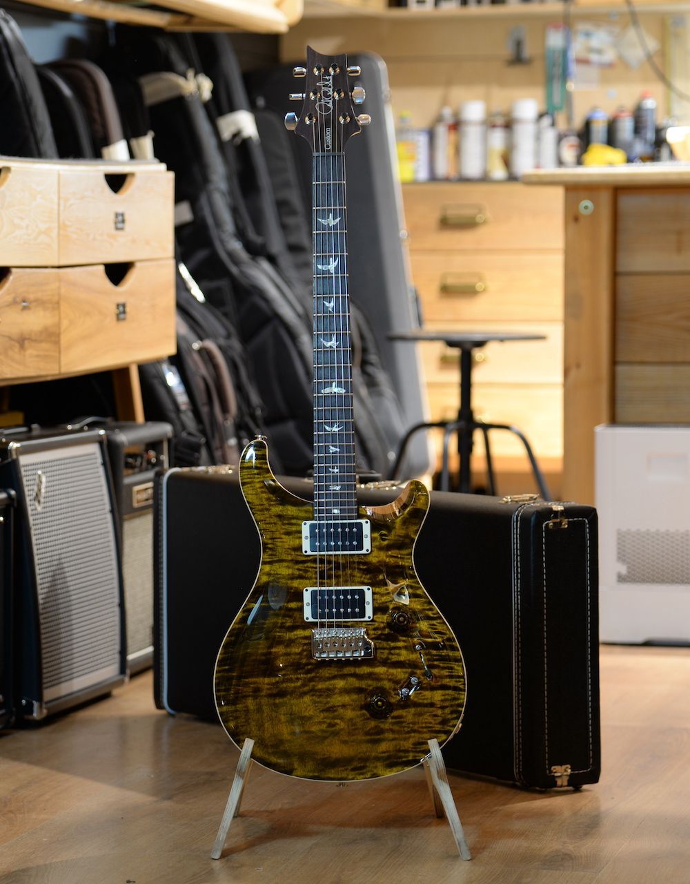 Электрогитара PRS CUSTOM 24 REG GEN III 85/15 YELLOW TIGER - купить в "Гитарном Клубе"