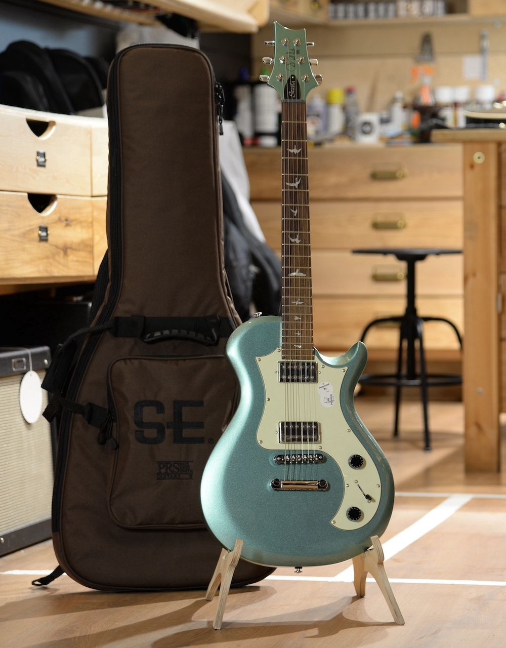 Электрогитара PRS SE STARLA FROST METALLIC GREEN - купить в "Гитарном Клубе"