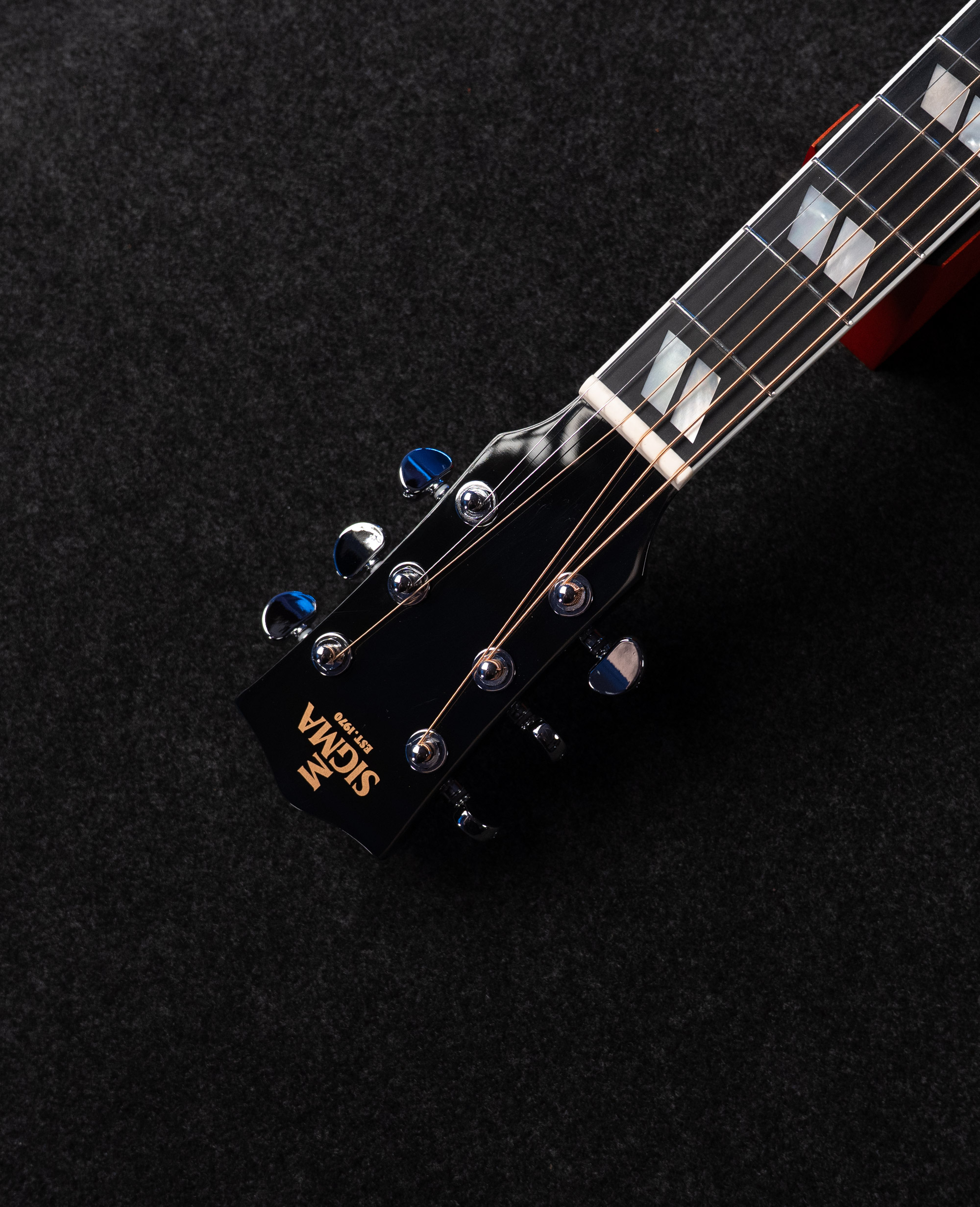 Электроакустическая гитара Sigma DM-SG5-BK - купить в "Гитарном Клубе"