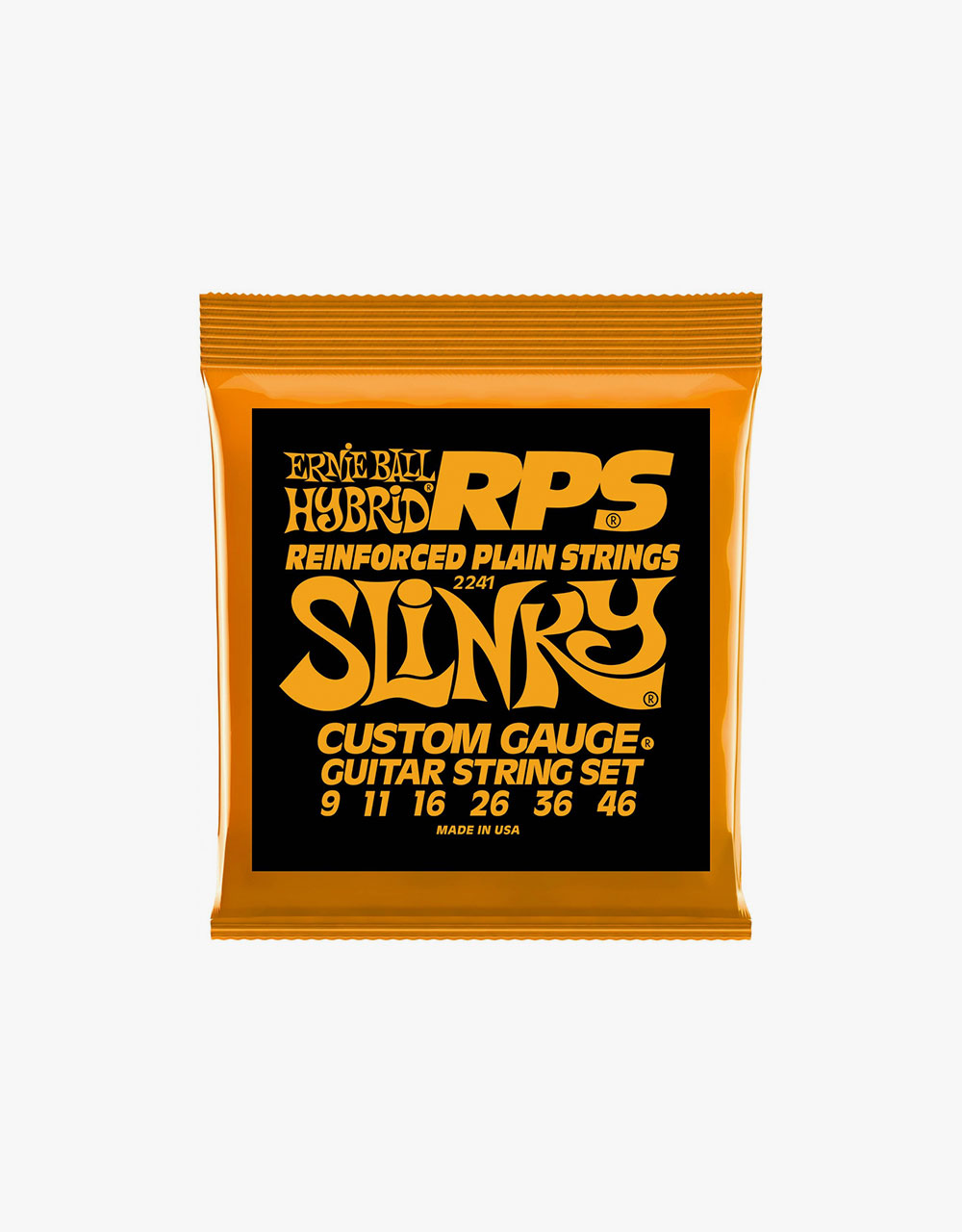 Струны для электрогитары Ernie Ball 2241 RPS Hybrid Slinky, 9-46 - купить в "Гитарном Клубе"