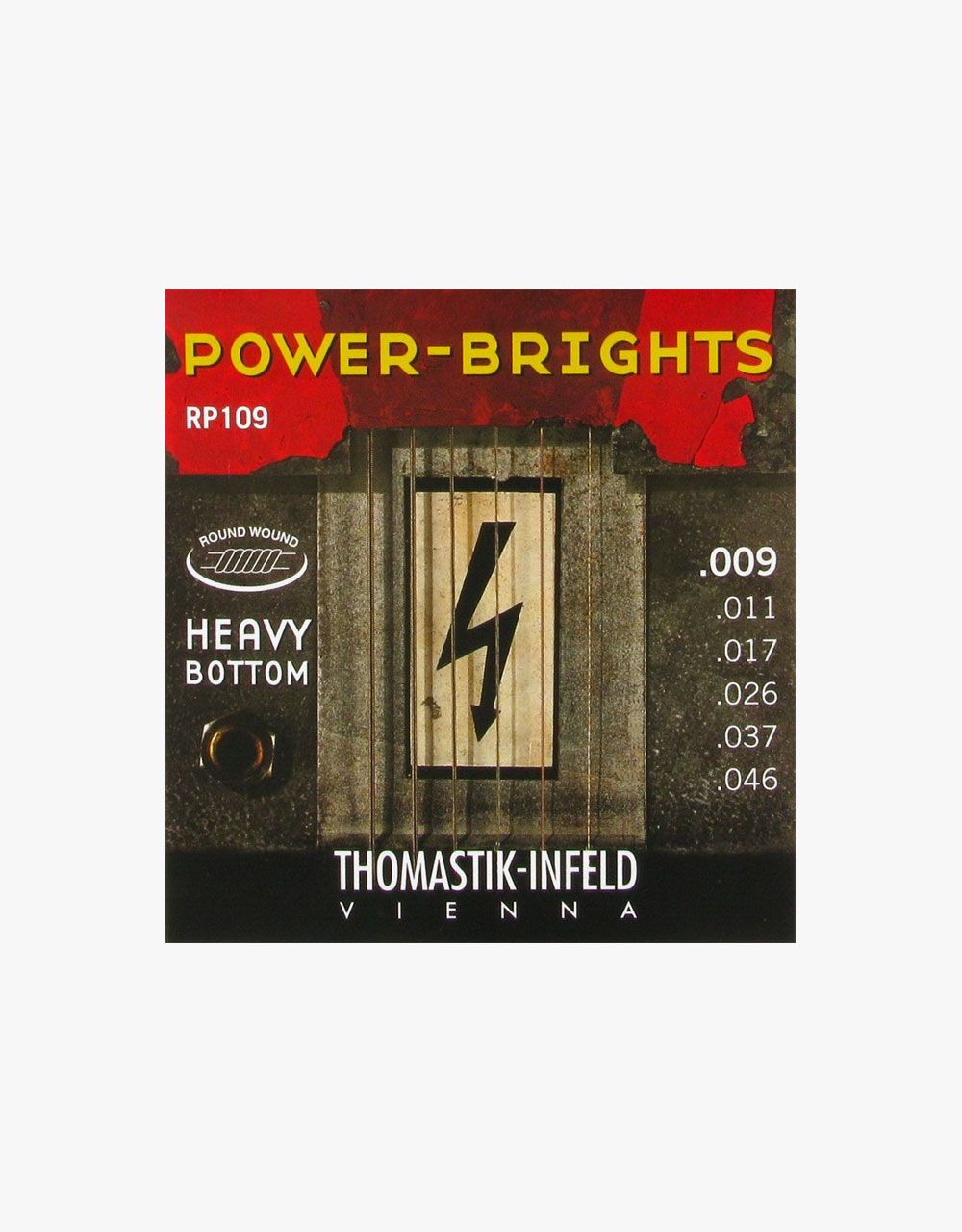 Струны для электрогитары THOMASTIK Power Brights RP109T, 9-46 - купить в "Гитарном Клубе"