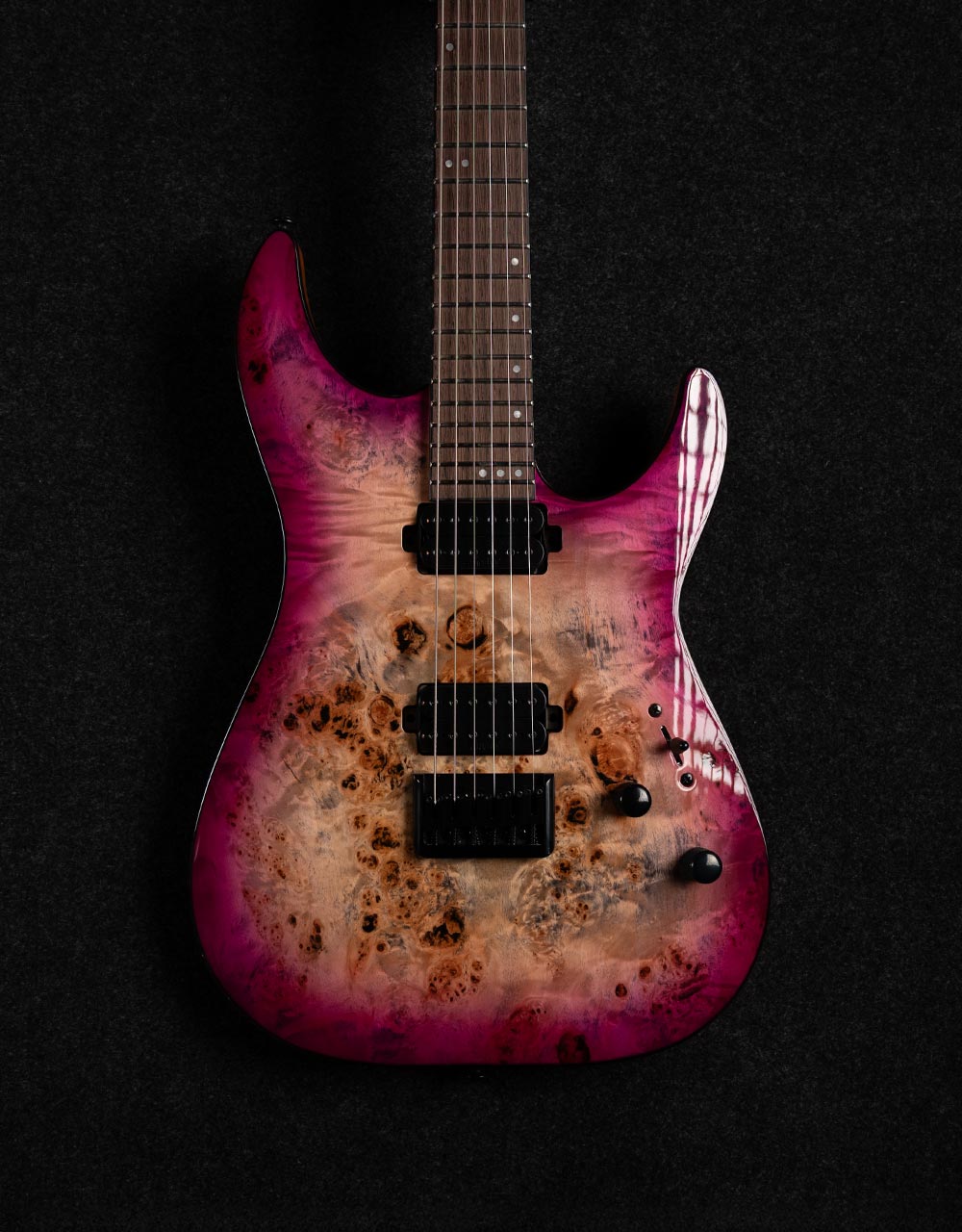 Электрогитара Schecter C-6 Pro Aurora Burst - купить в "Гитарном Клубе"
