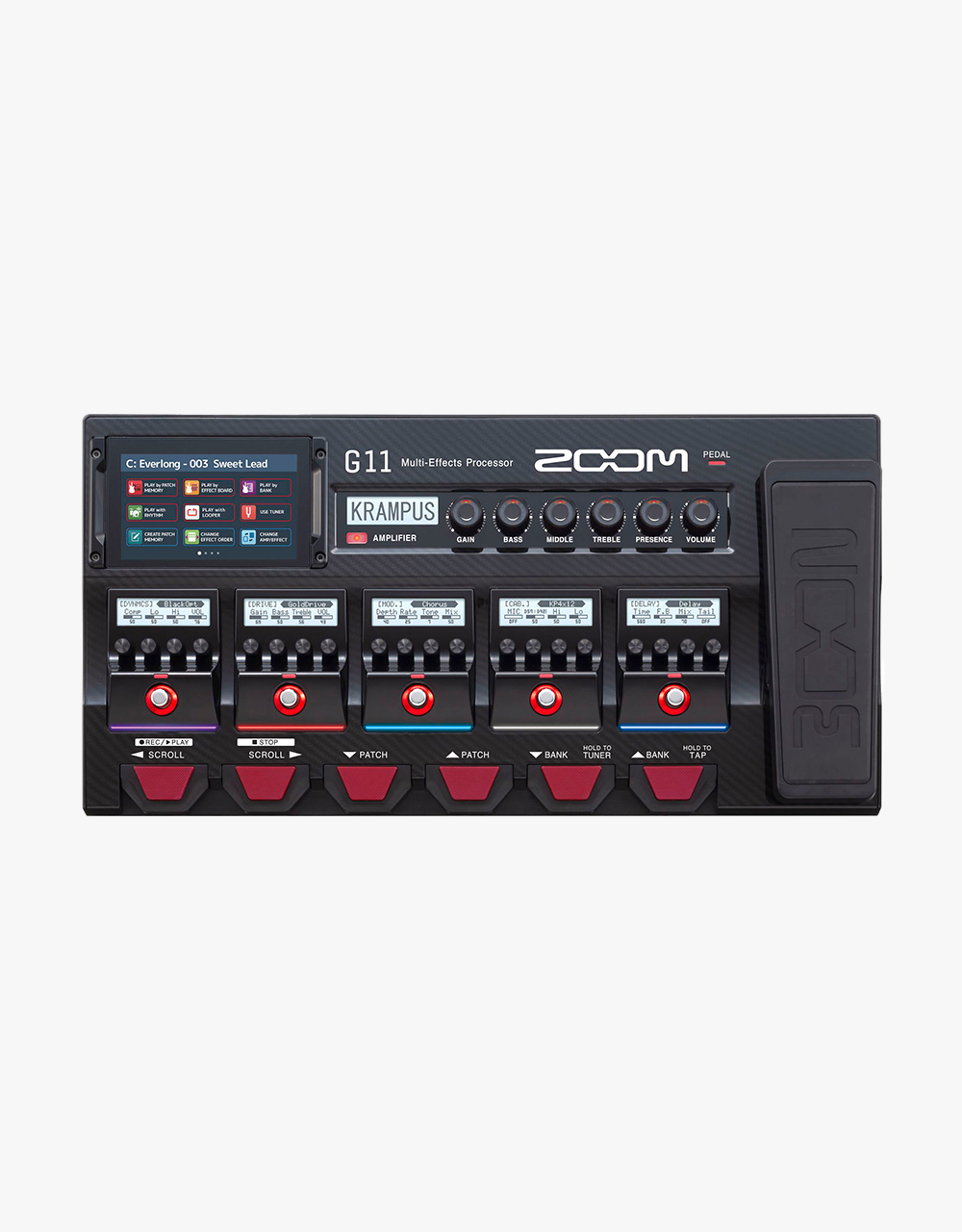Процессор эффектов Zoom G11 - купить в "Гитарном Клубе"