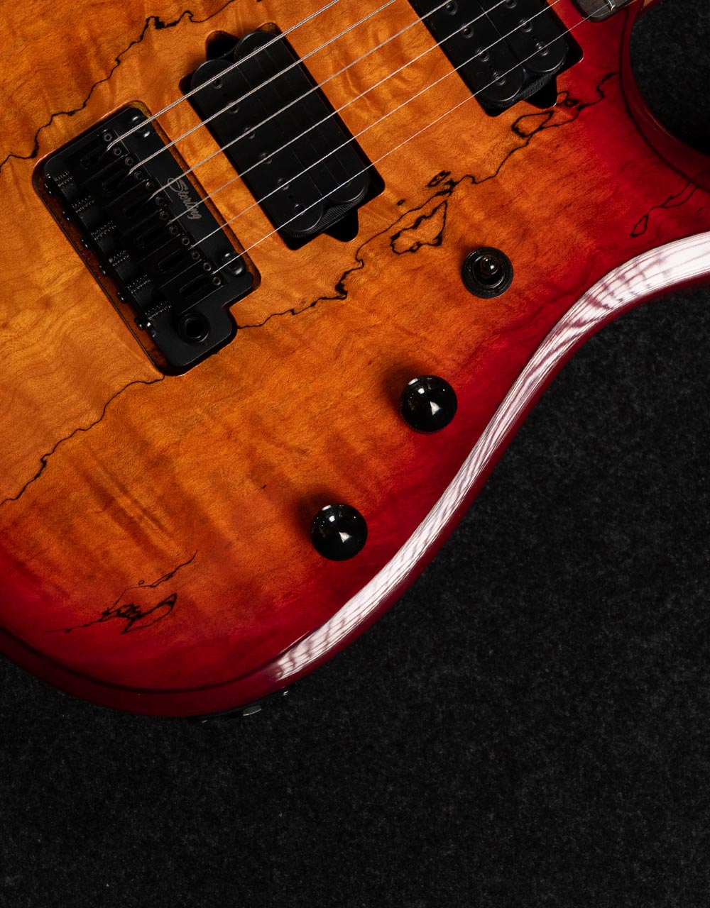 Электрогитара Sterling JP15 Signature in Blood Orange Burst - купить в "Гитарном Клубе"