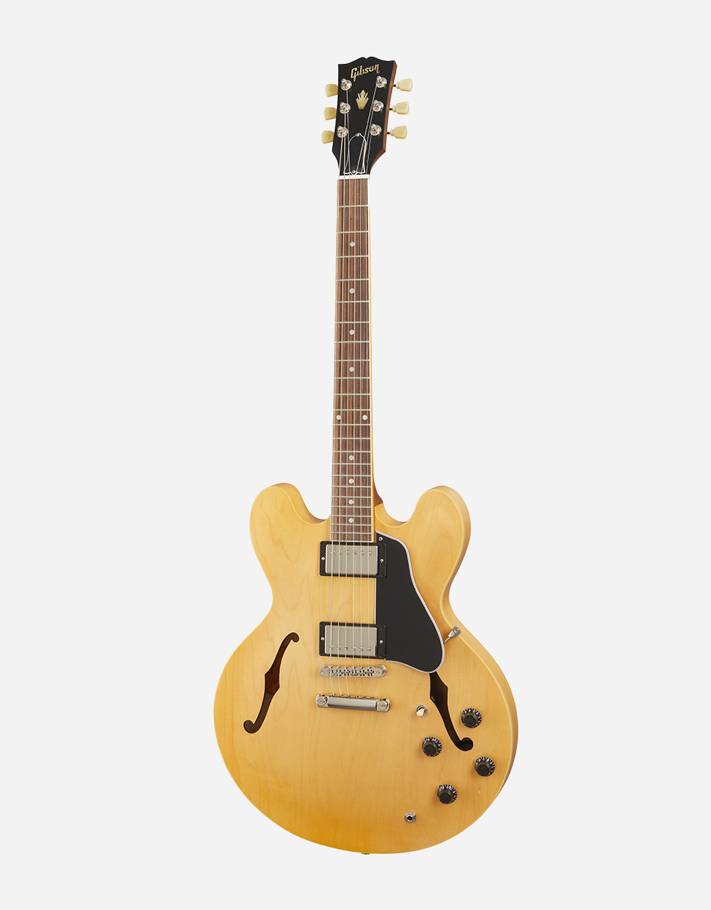 Электрогитара Gibson ES-335 Satin Vintage Natural, 2021 - купить в "Гитарном Клубе"