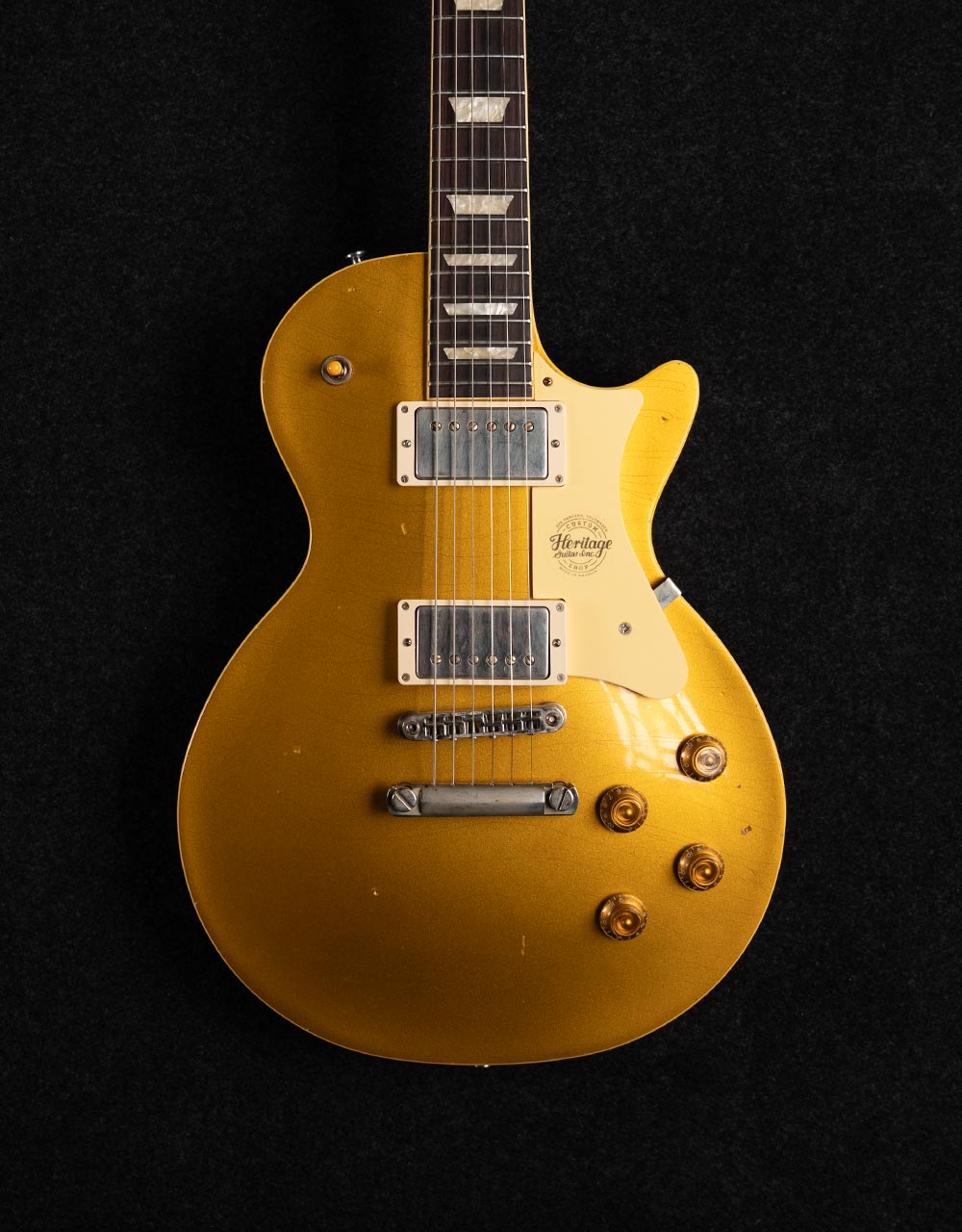 Электрогитара Heritage Factory Special H-150 Goldtop Stinger Artisan Aged - купить в "Гитарном Клубе"