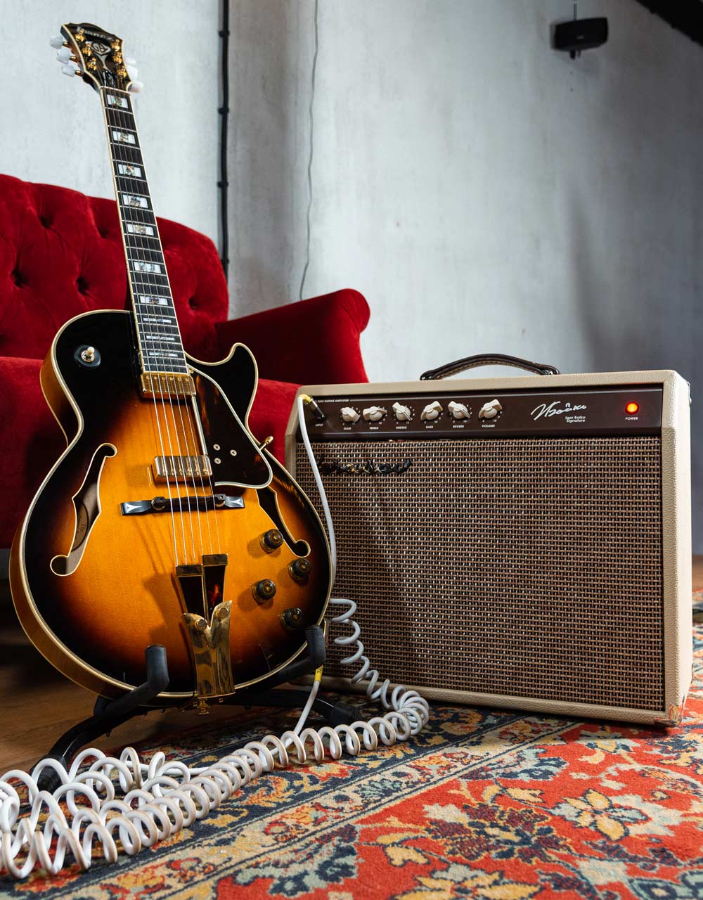 Ламповый комбоусилитель для электрогитары Yerasov Igor Boiko Signature, 1х12" Celestion G12H Anniver - купить в "Гитарном Клубе"