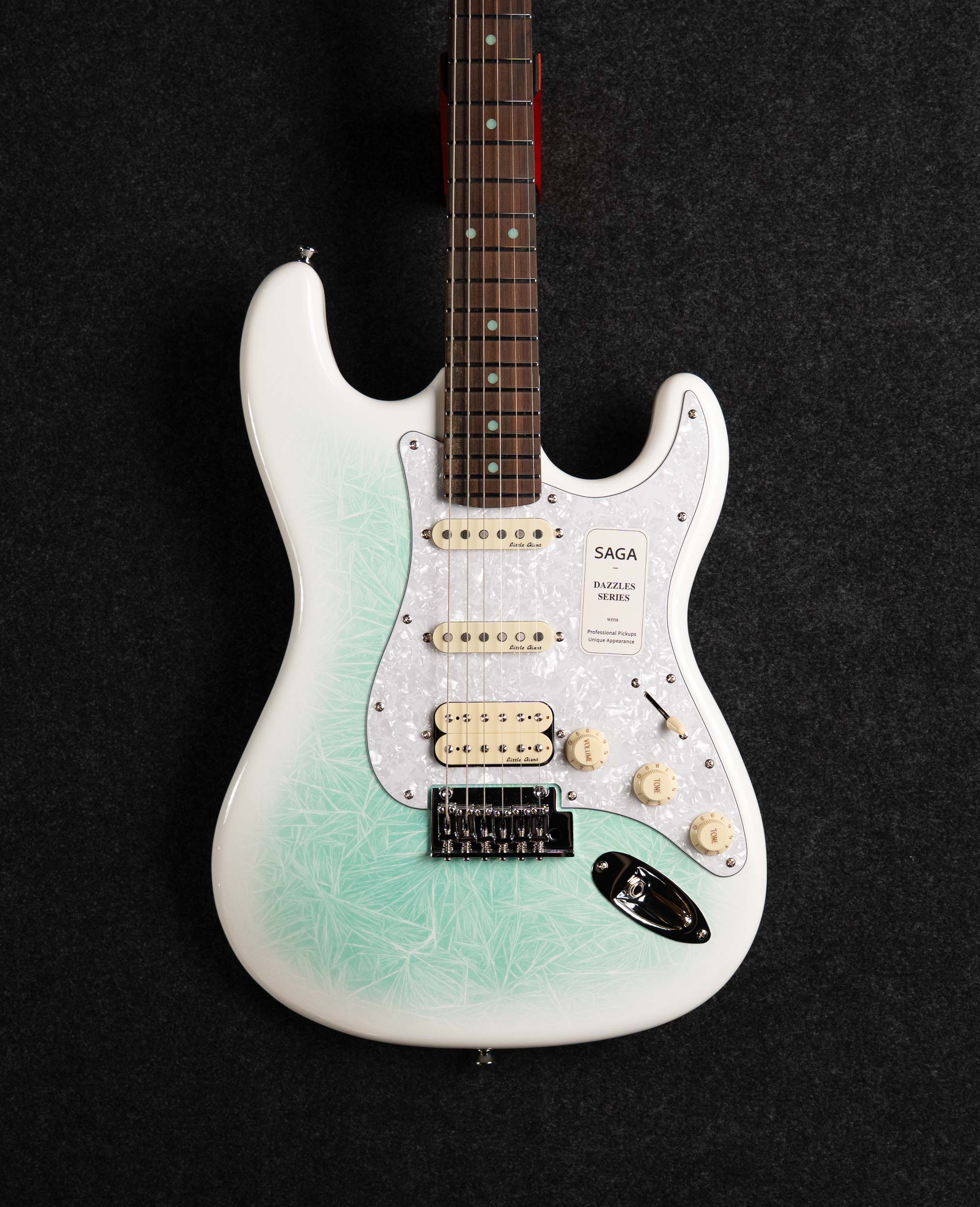 Электрогитара Saga Celestial Blue - купить в "Гитарном Клубе"