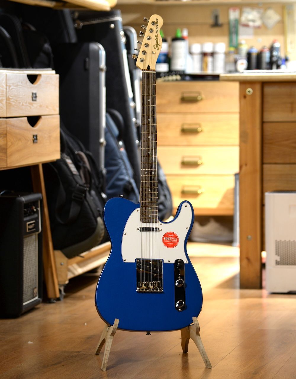 Электрогитара Squier Affinity Telecaster LRL Lake Placid Blue - купить в "Гитарном Клубе"