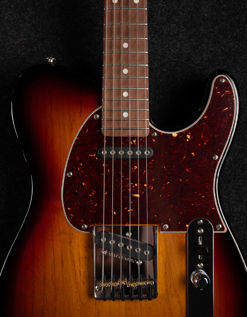 Электрогитара G&L FD ASAT Classic 3-Tone Sunburst CR - купить в "Гитарном Клубе"
