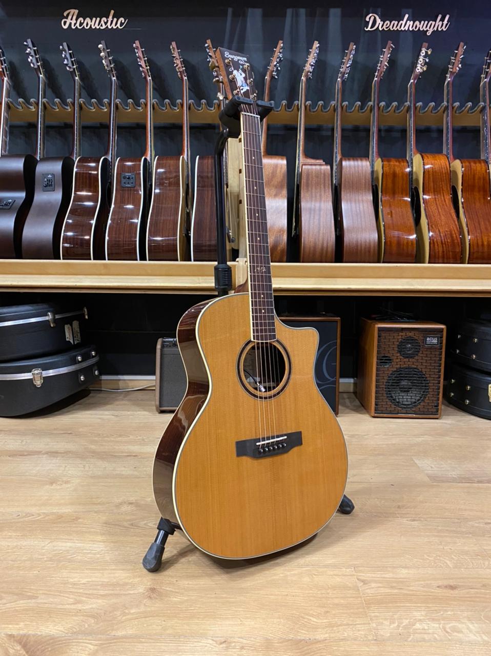 Электроакустическая гитара Crafter SungEum G-50th ce VVS - купить в "Гитарном Клубе"
