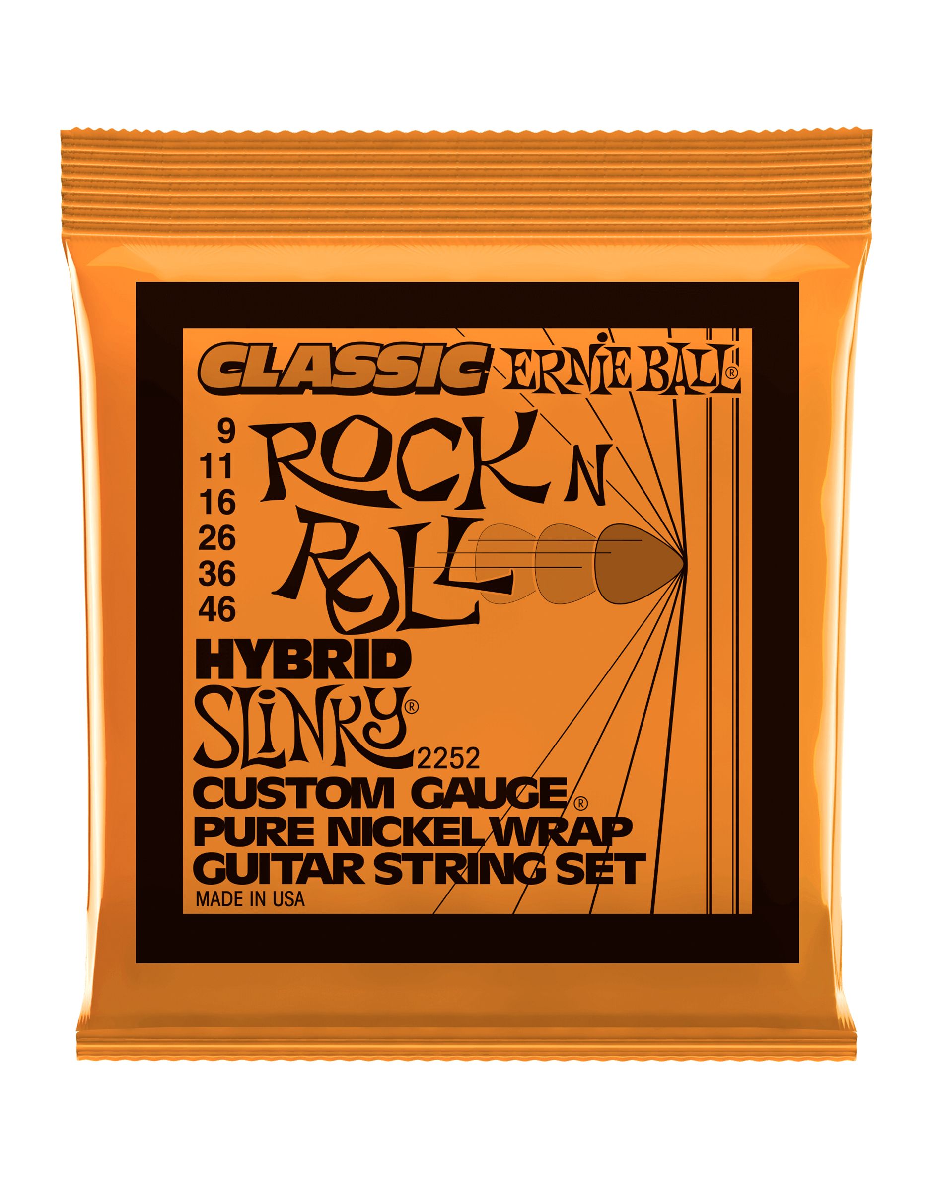 Струны для электрогитары гитары Ernie Ball 2252, 9-46 - купить в "Гитарном Клубе"