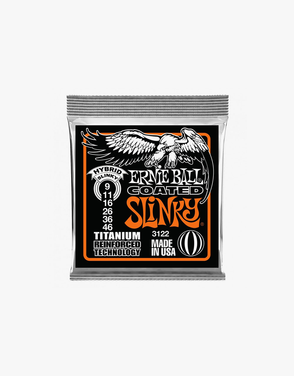 Струны для электрогитары Ernie Ball 3122 RPS Hybrid Slinky, 9-46 - купить в "Гитарном Клубе"