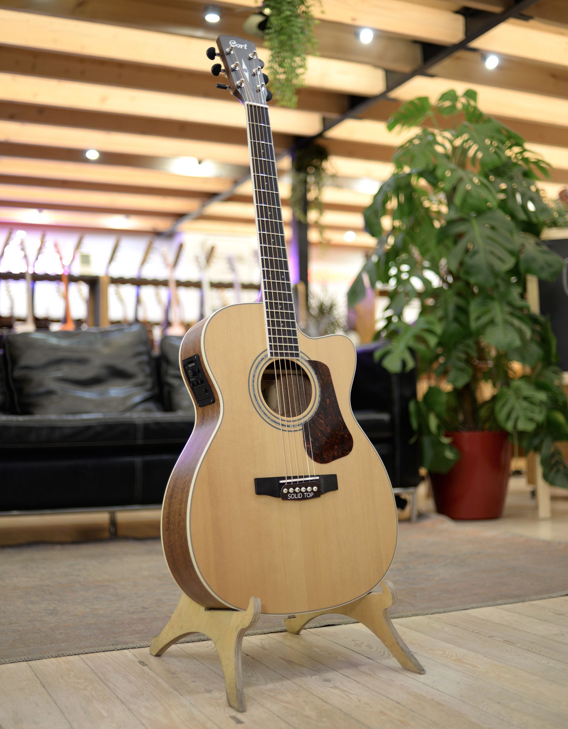 Электроакустическая гитара Cort Luce Series L710F-NS - купить в "Гитарном Клубе"