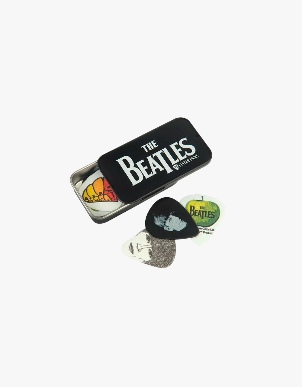 Набор медиаторов Planet Waves, Beatles Signature Logo, 15 штук - купить в "Гитарном Клубе"