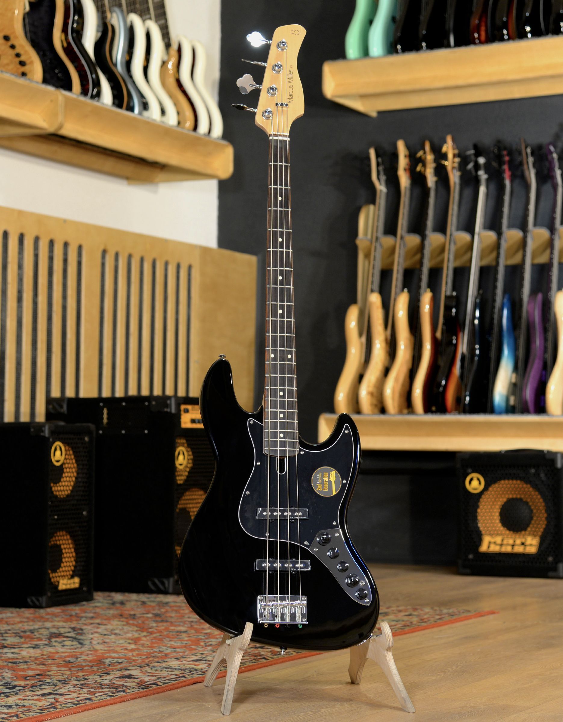 Бас-гитара Sire V3-4 (2nd Gen) BK - купить в "Гитарном Клубе"