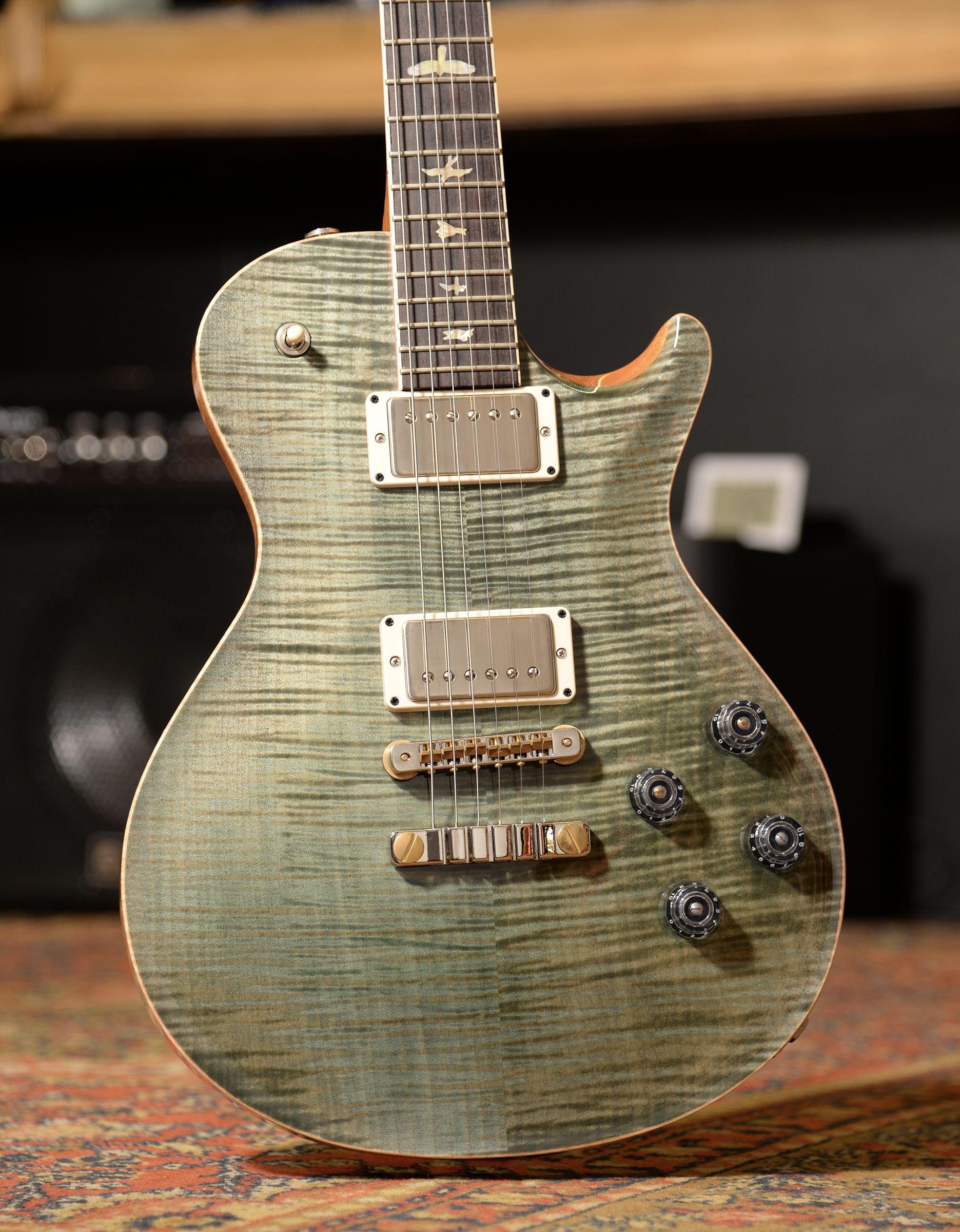 Электрогитара PRS MCCARTY 594 SINGLECUT CORE Trampas Green - купить в "Гитарном Клубе"