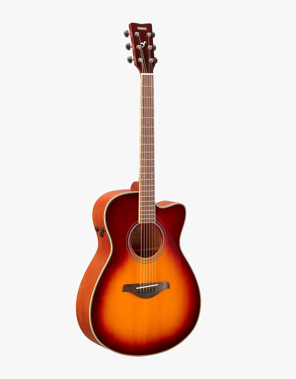 Трансакустическая гитара Yamaha FSC-TA BS - купить в "Гитарном Клубе"