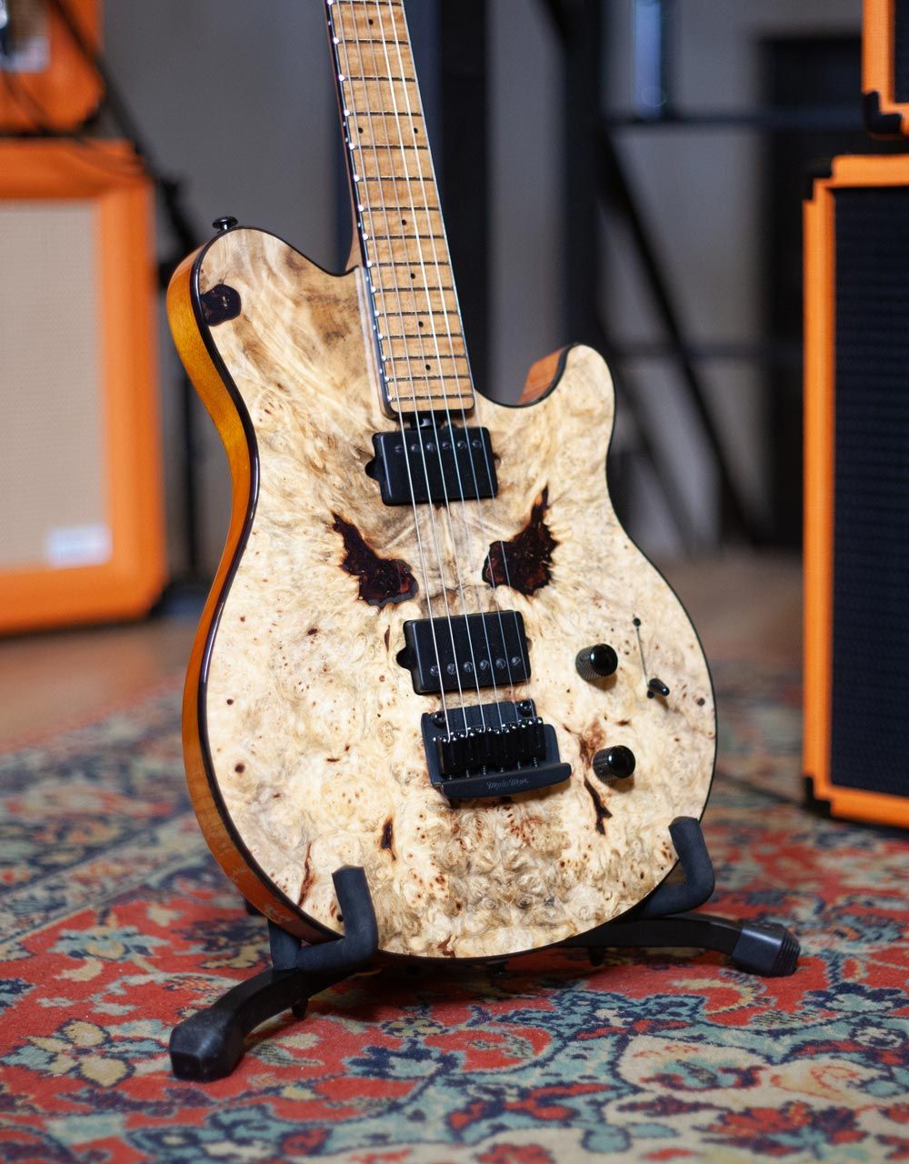 Электрогитара Music Man Axis Super Sport, Buckeye Burl - купить в "Гитарном Клубе"