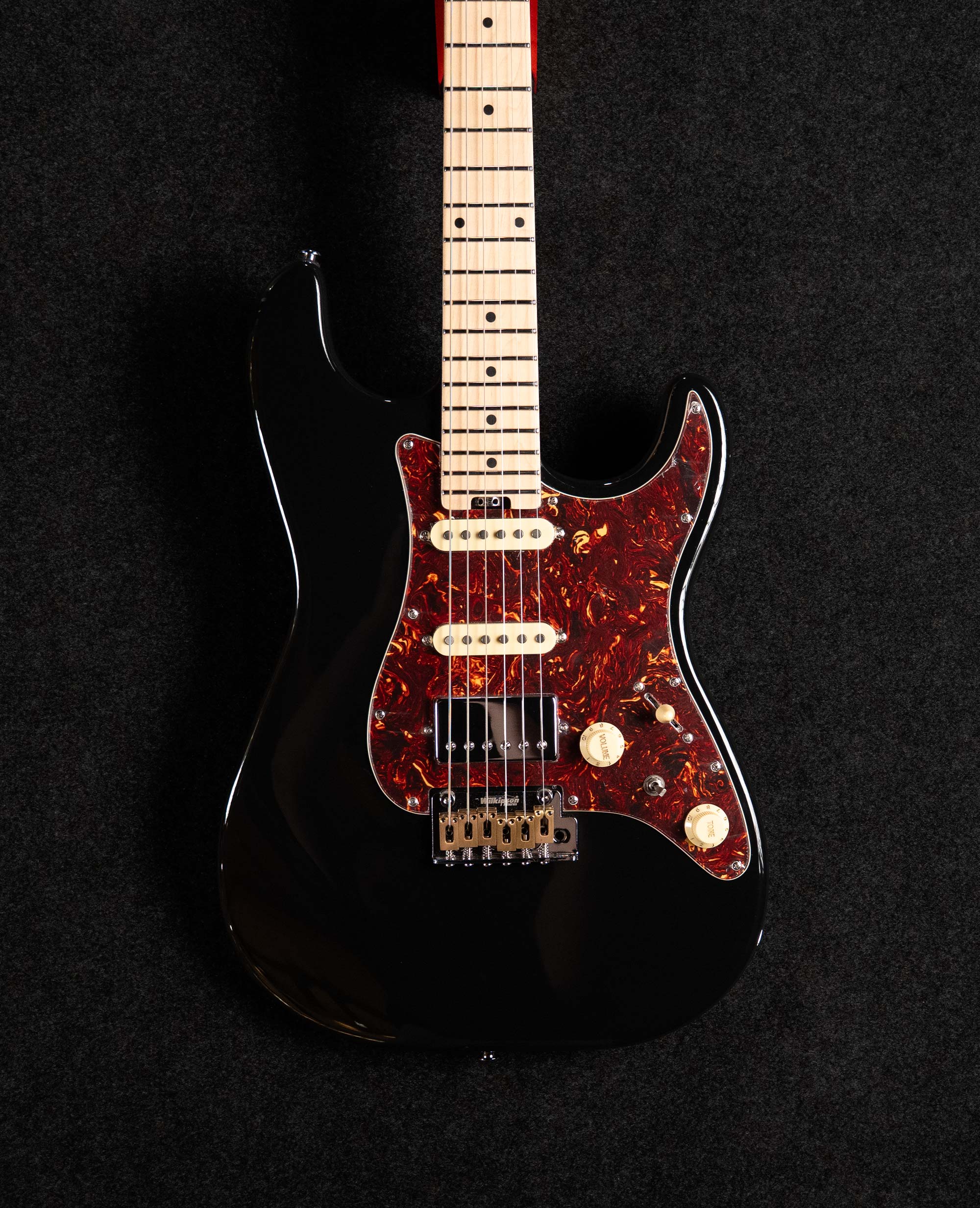 Электрогитара Crafter Crema MP Cosmic Black - купить в "Гитарном Клубе"