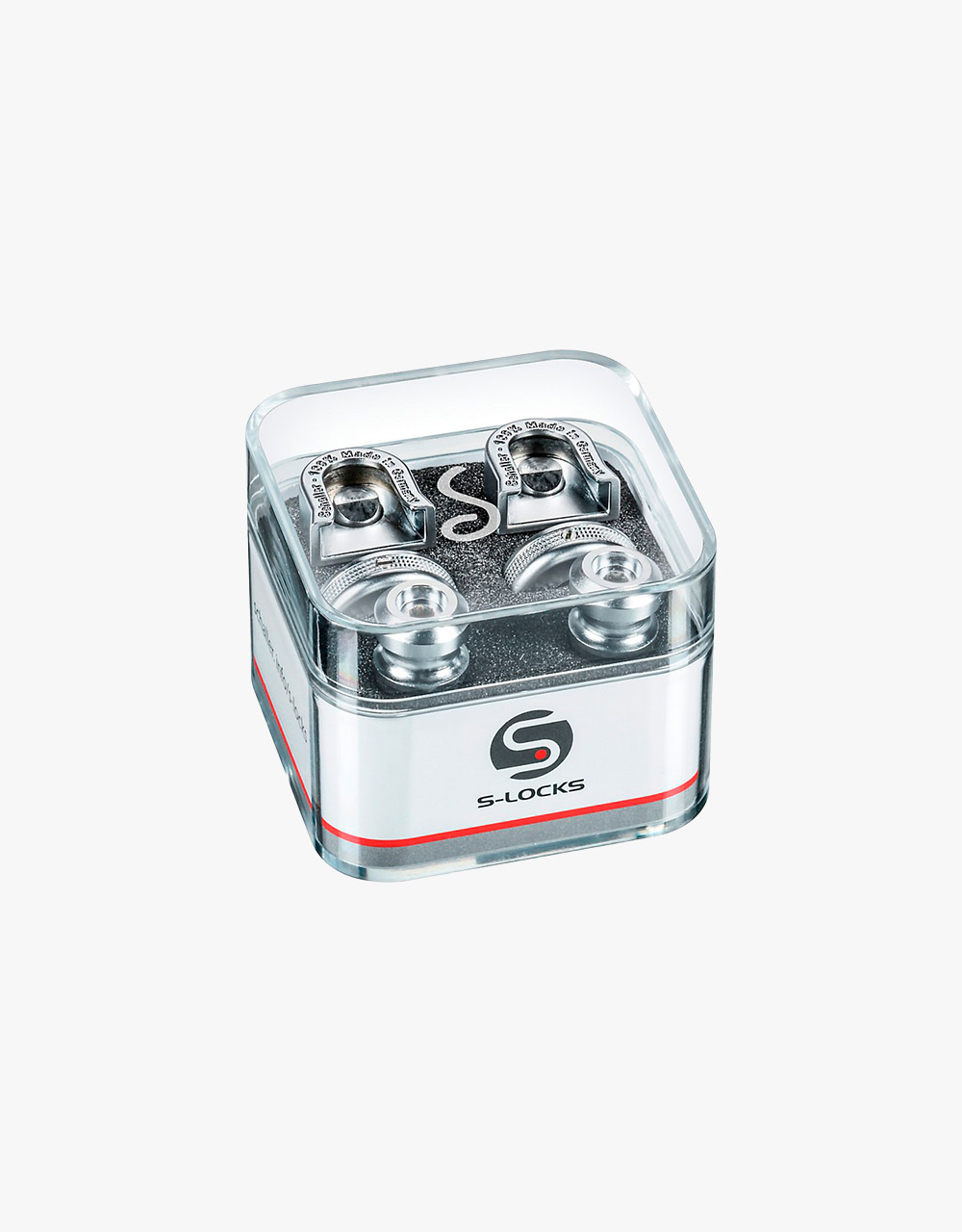 Стрэплоки Schaller Security Lock Chrome - купить в "Гитарном Клубе"