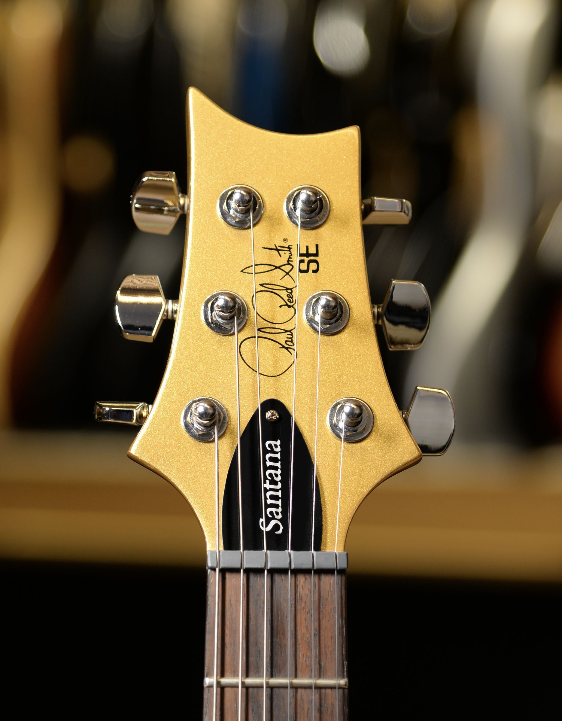 Электрогитара PRS SE SANTANA SINGLECUT TREM EGYPTIAN GOLD - купить в "Гитарном Клубе"