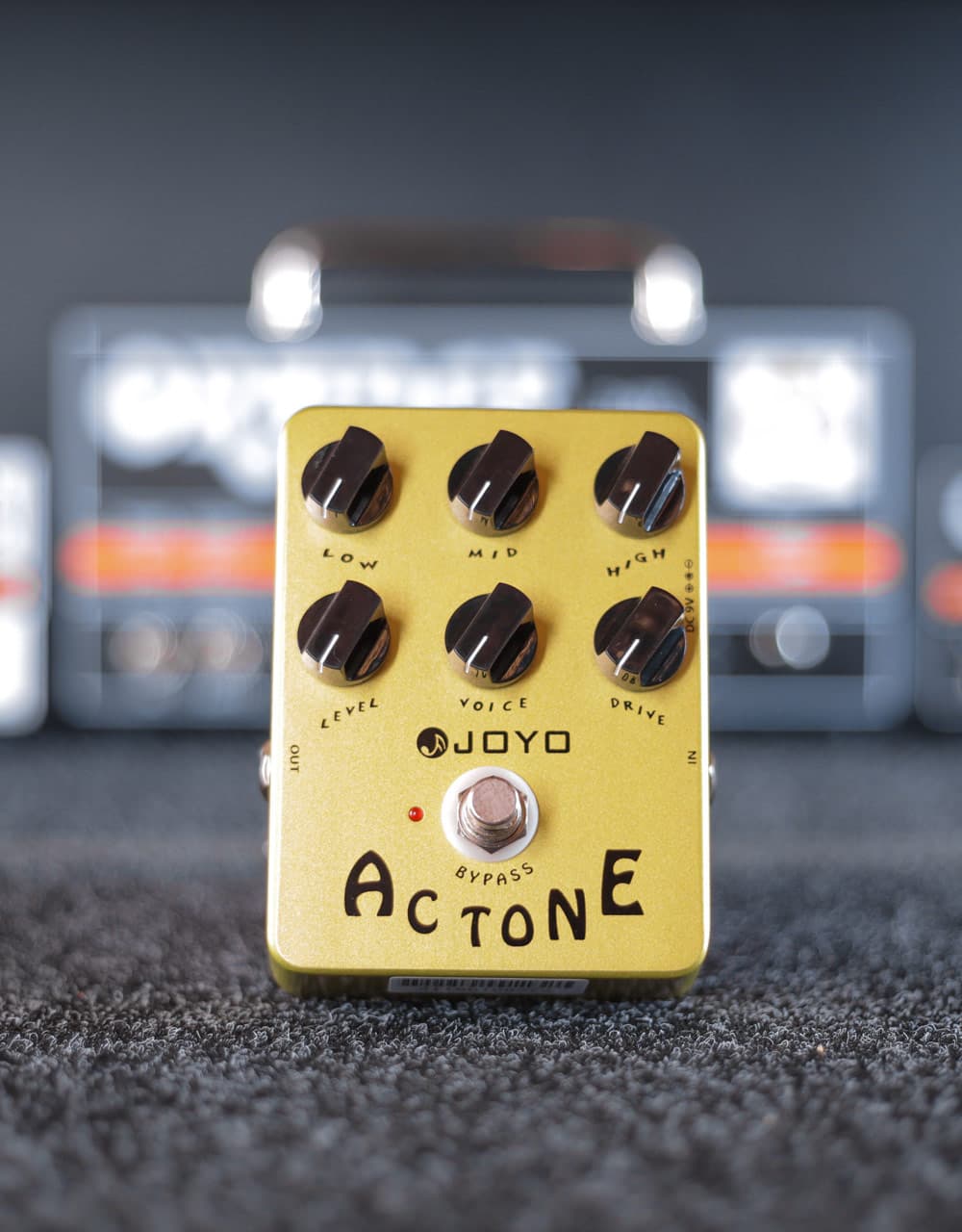 Гитарная педаль JOYO JF-13, AC Tone Vintage Tube Amplifier - купить в "Гитарном Клубе"