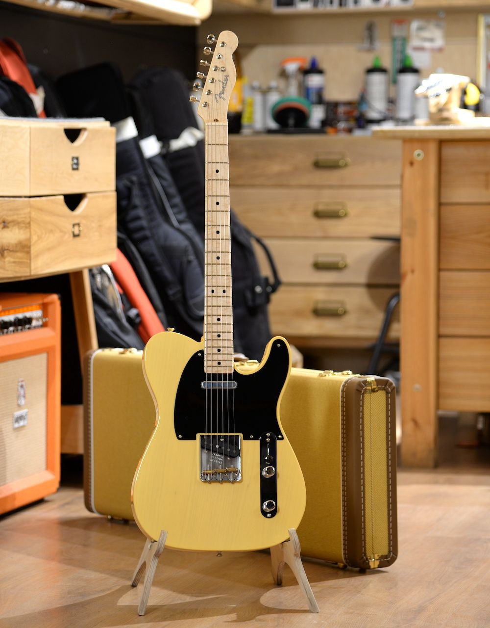 Электрогитара Fender Custom Shop 1951 Nocaster NOS Nocaster Blonde - купить в "Гитарном Клубе"