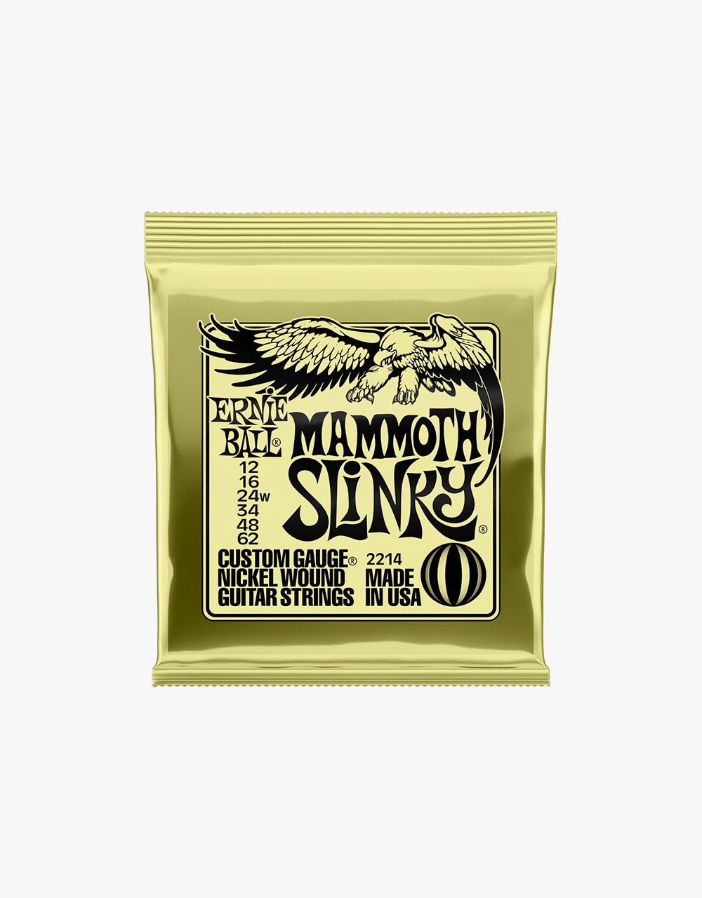 Струны для электрогитары Ernie Ball, Mammoth Slinky, 12-62 - купить в "Гитарном Клубе"