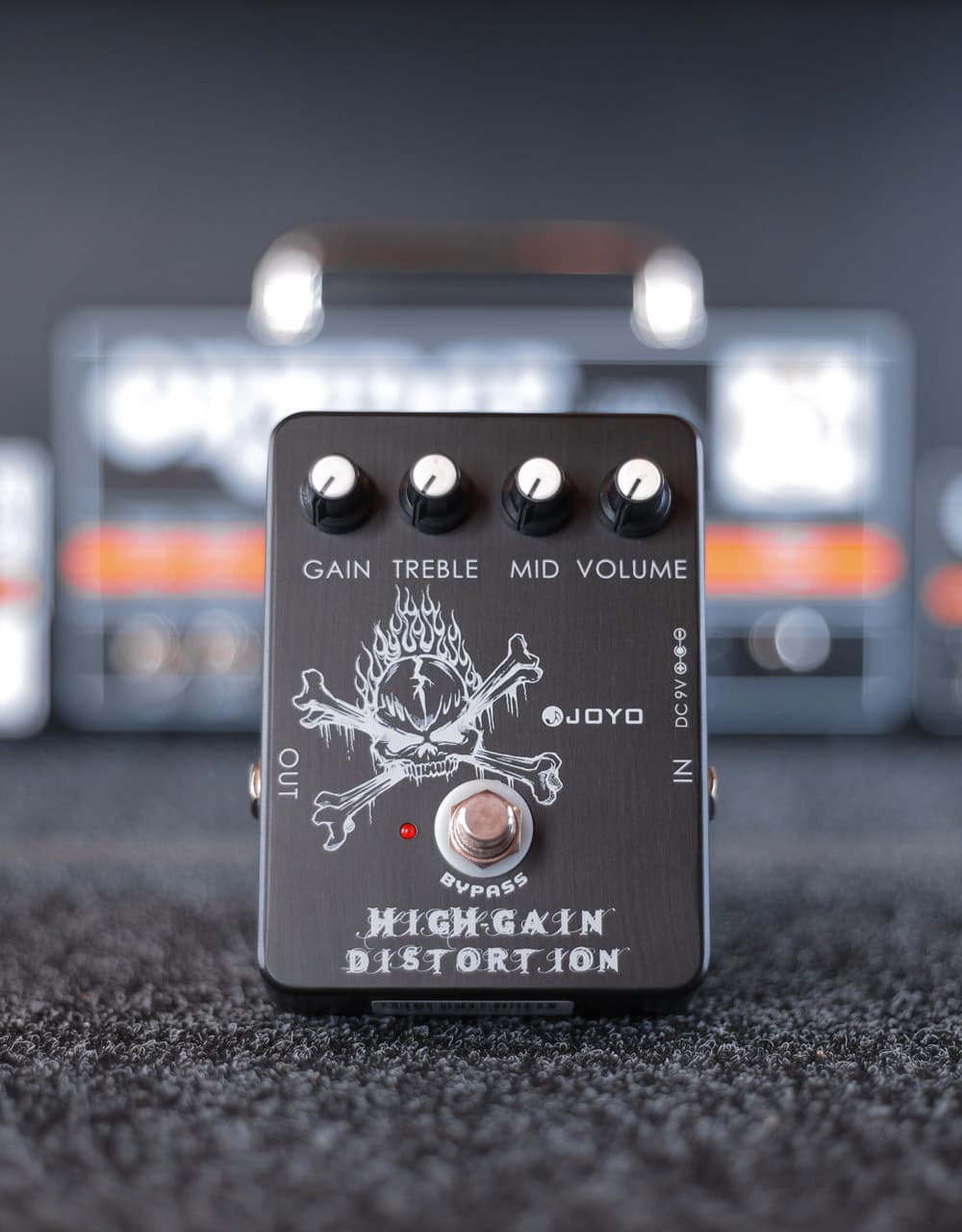 Гитарная педаль JOYO JF-04, High Gain Distortion - купить в "Гитарном Клубе"