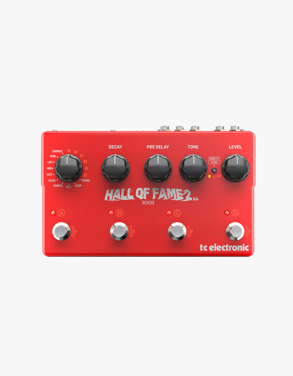 Гитарная педаль TC Electronic Hall Of Fame 2 x4 Reverb - купить в "Гитарном Клубе"