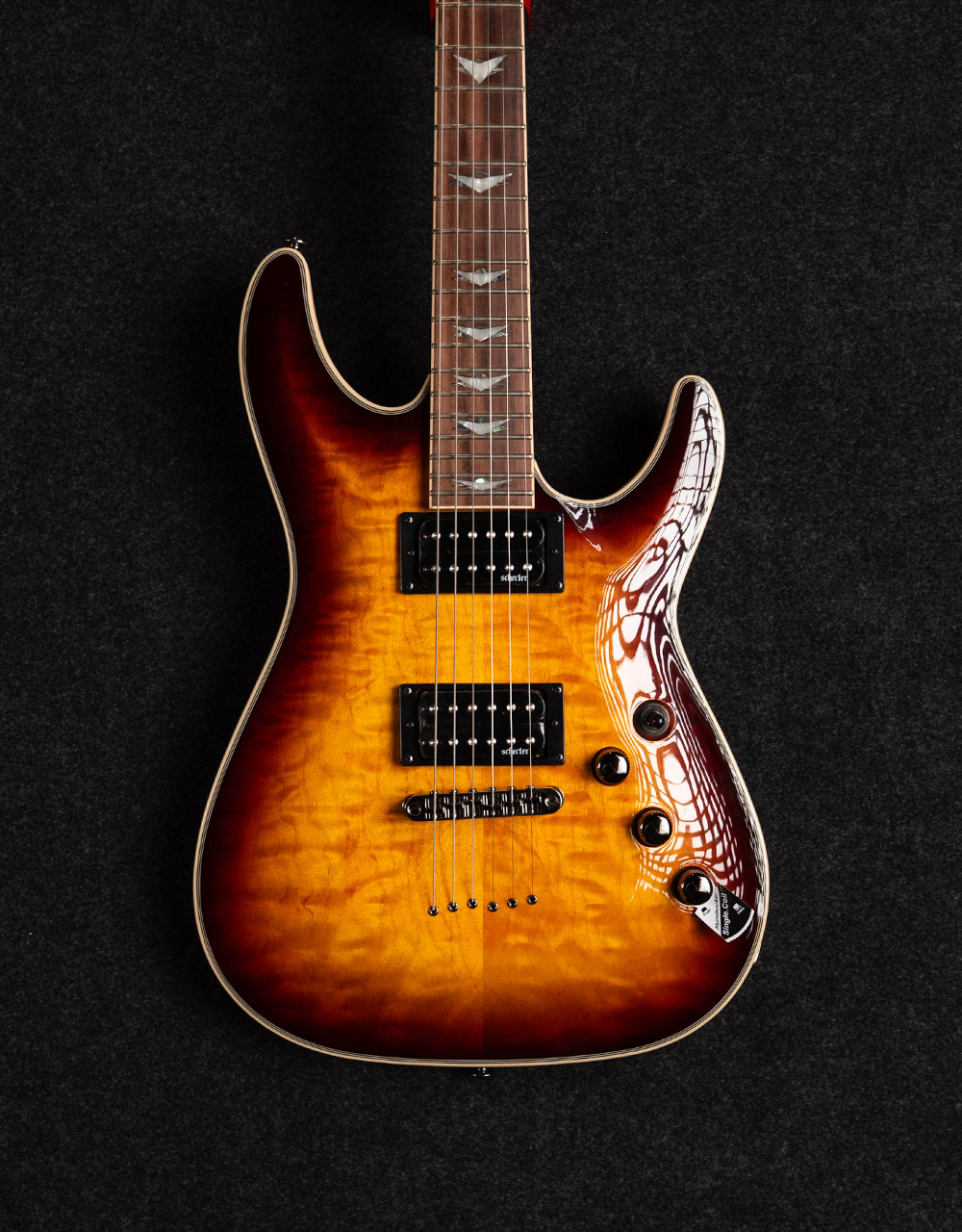 Электрогитара Schecter Omen Extreme-6 Vintage Sunburst - купить в "Гитарном Клубе"