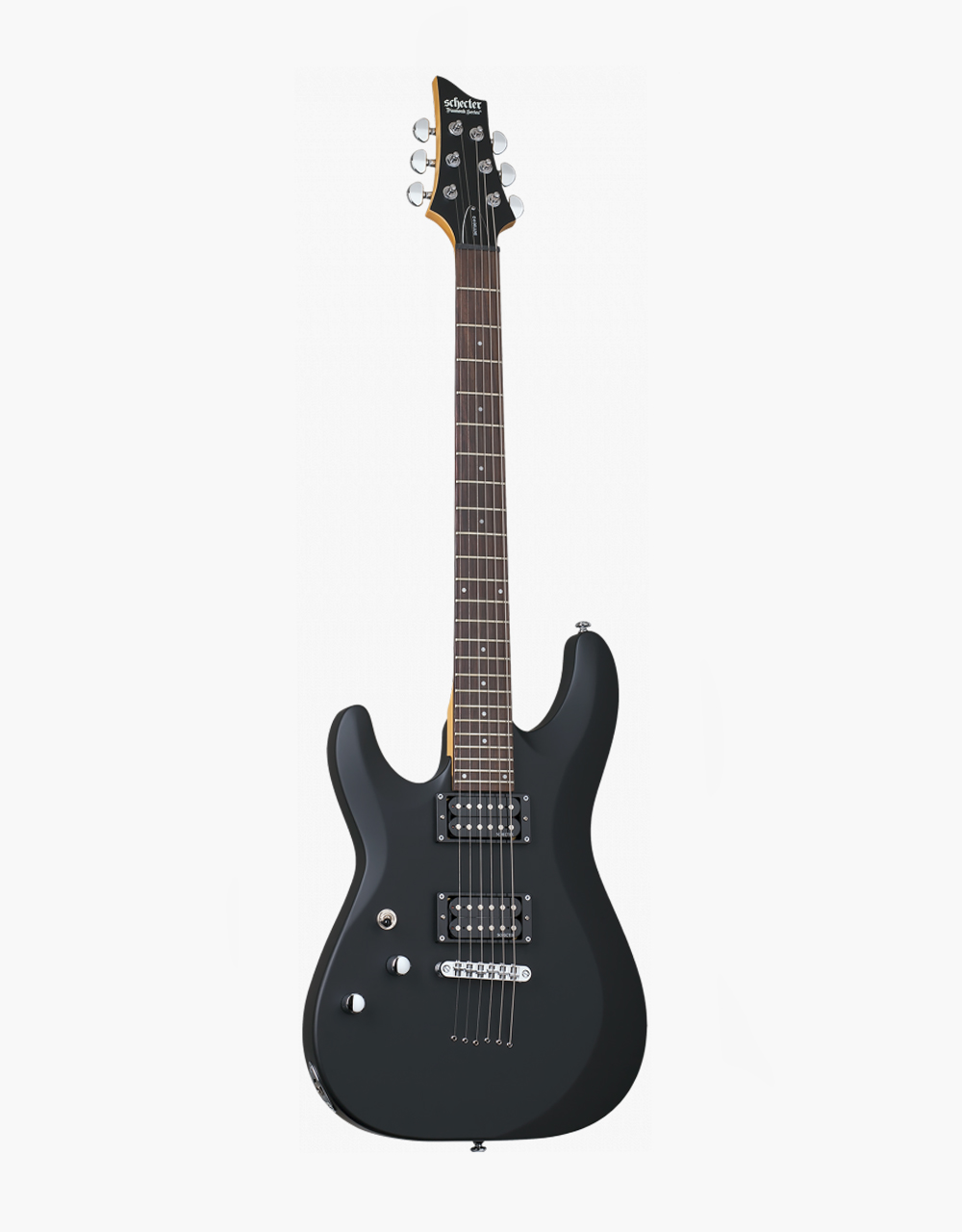 Электрогитара Schecter C-6 Deluxe LH Satin Black - купить в "Гитарном Клубе"