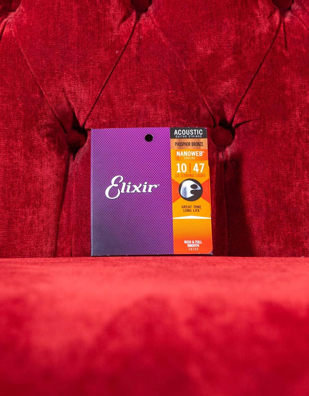 Струны для 12-струнной гитары Elixir 16152, 10-47 - купить в "Гитарном Клубе"
