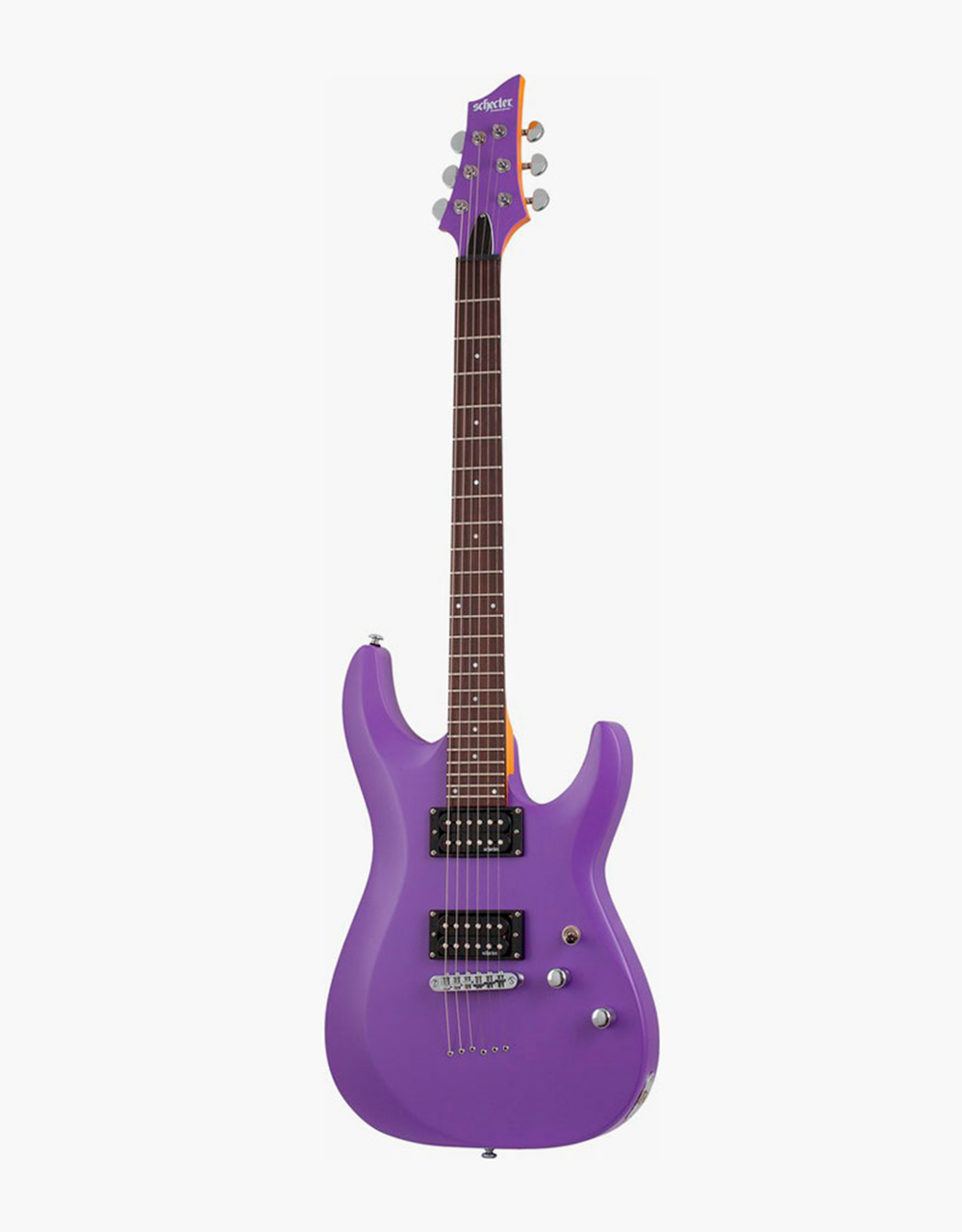 Электрогитара Schecter C-6 Deluxe Satin Dark Purple - купить в "Гитарном Клубе"