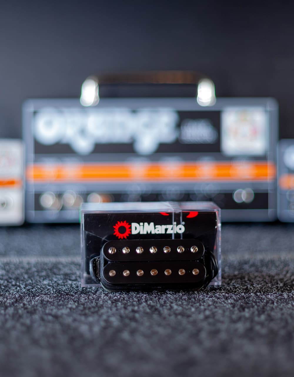 Гитарный звукосниматель 7-струнный DiMarzio DP756BK Illuminator 7, Neck - купить в "Гитарном Клубе"