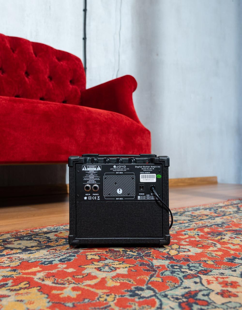 Комбоусилитель для электрогитары JOYO DC-15, с цифровыми эффектами, 15Вт - купить в "Гитарном Клубе"
