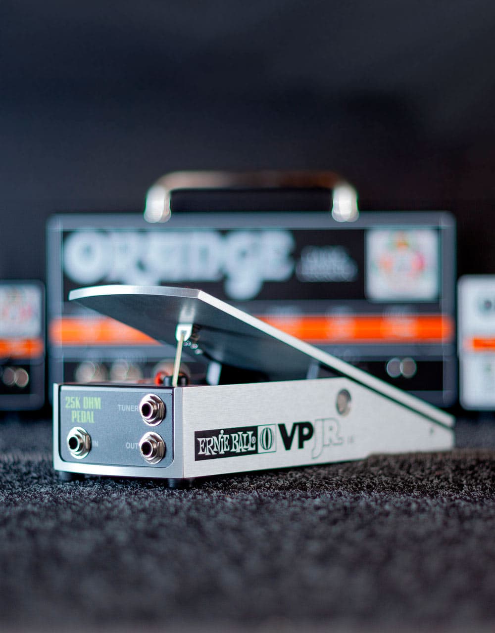 Гитарная педаль Ernie Ball 6181 Jr 25k для активной электроники, Volume - купить в "Гитарном Клубе"