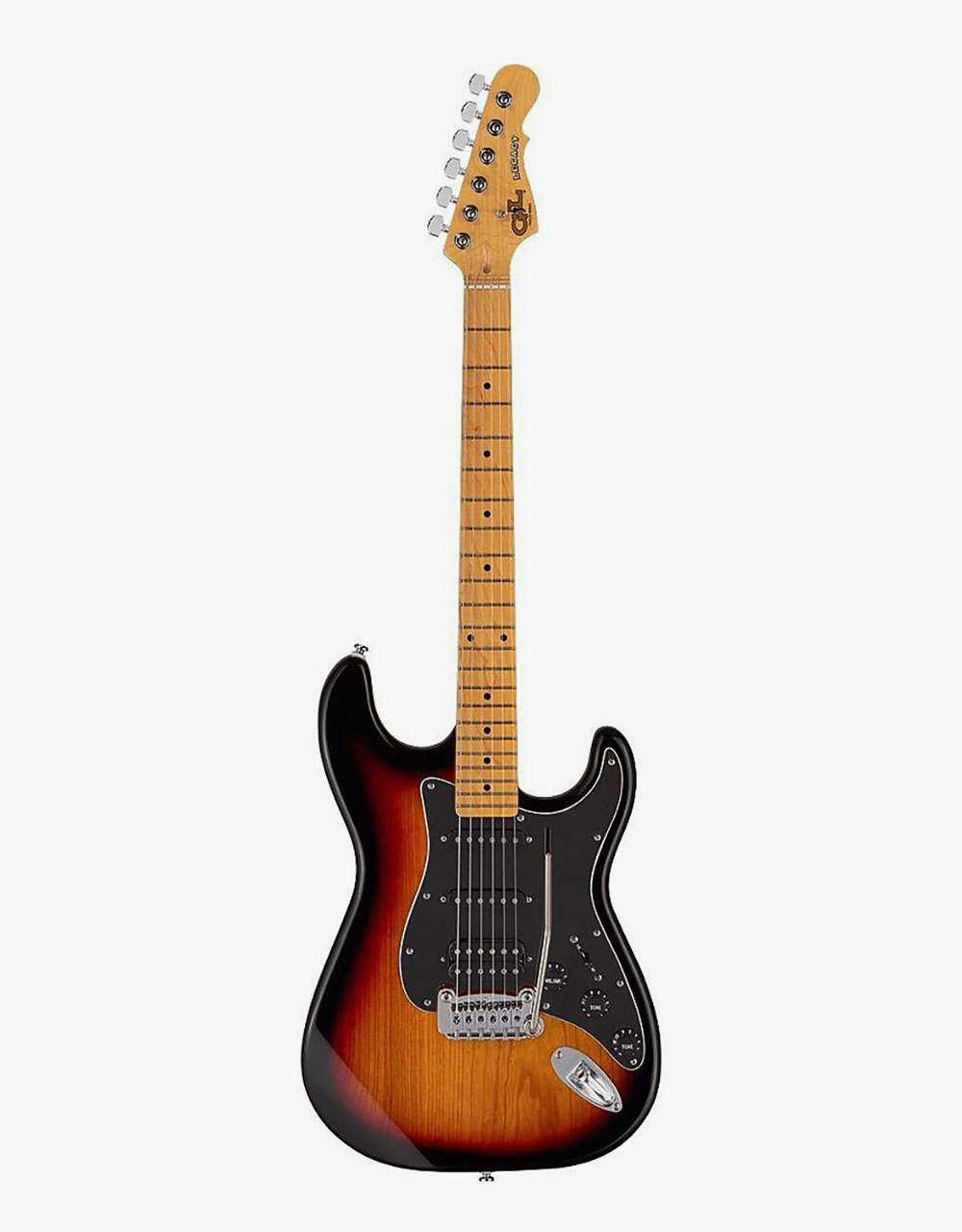 Электрогитара G&L Tribute Legacy 3-Tone Sunburst MP - купить в "Гитарном Клубе"