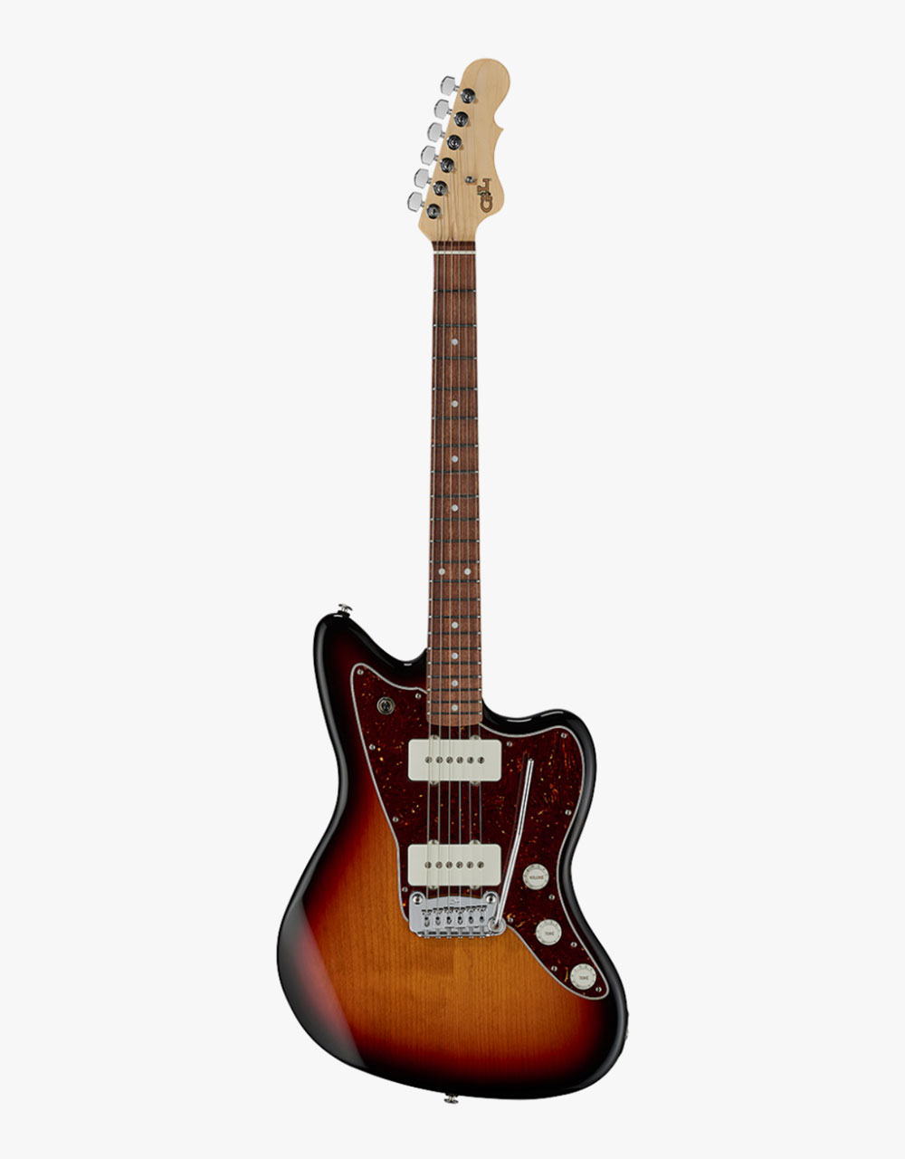 Электрогитара G&L FD Doheny 3-Tone Sunburst CR, 2021 - купить в "Гитарном Клубе"