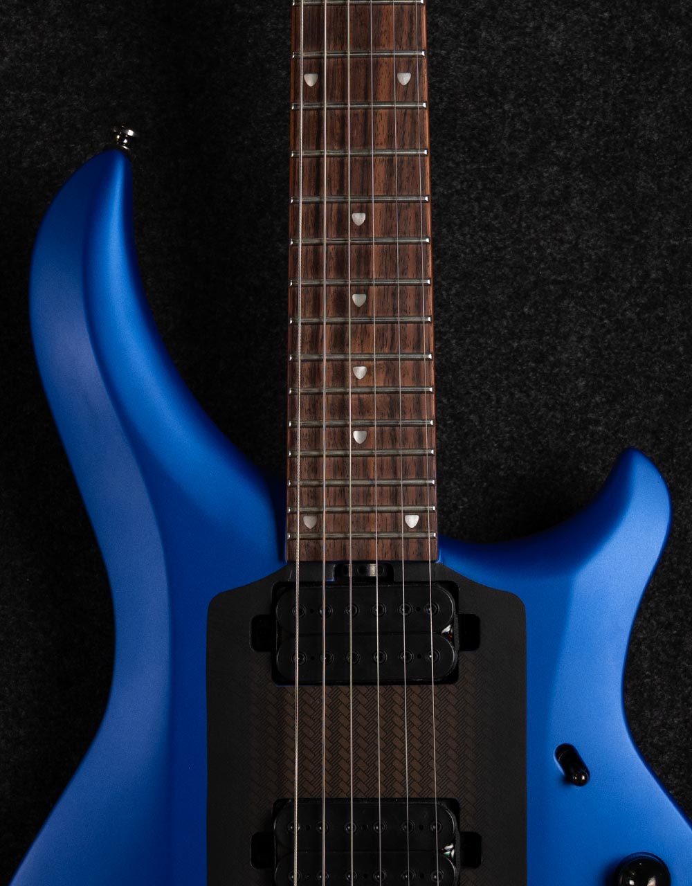 Электрогитара Sterling Majesty in Siberian Sapphire, John Petrucci Signature - купить в "Гитарном Клубе"
